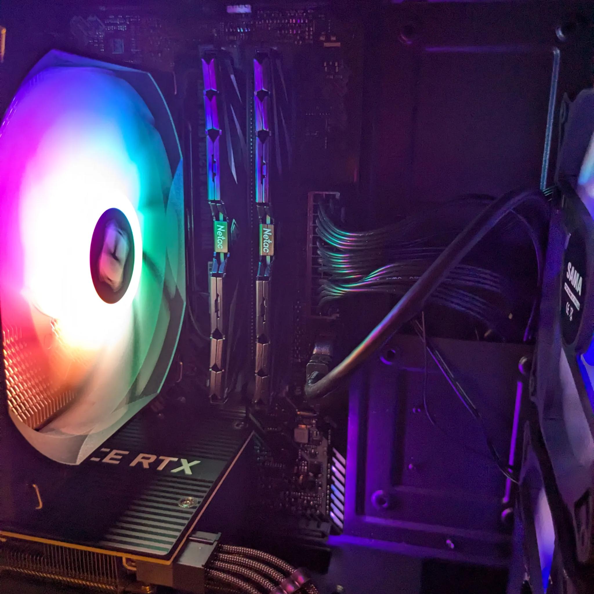 RTX 3060 TI Gaming PC | RYZEN 5 3600 | 16 GB RAM | WIFI