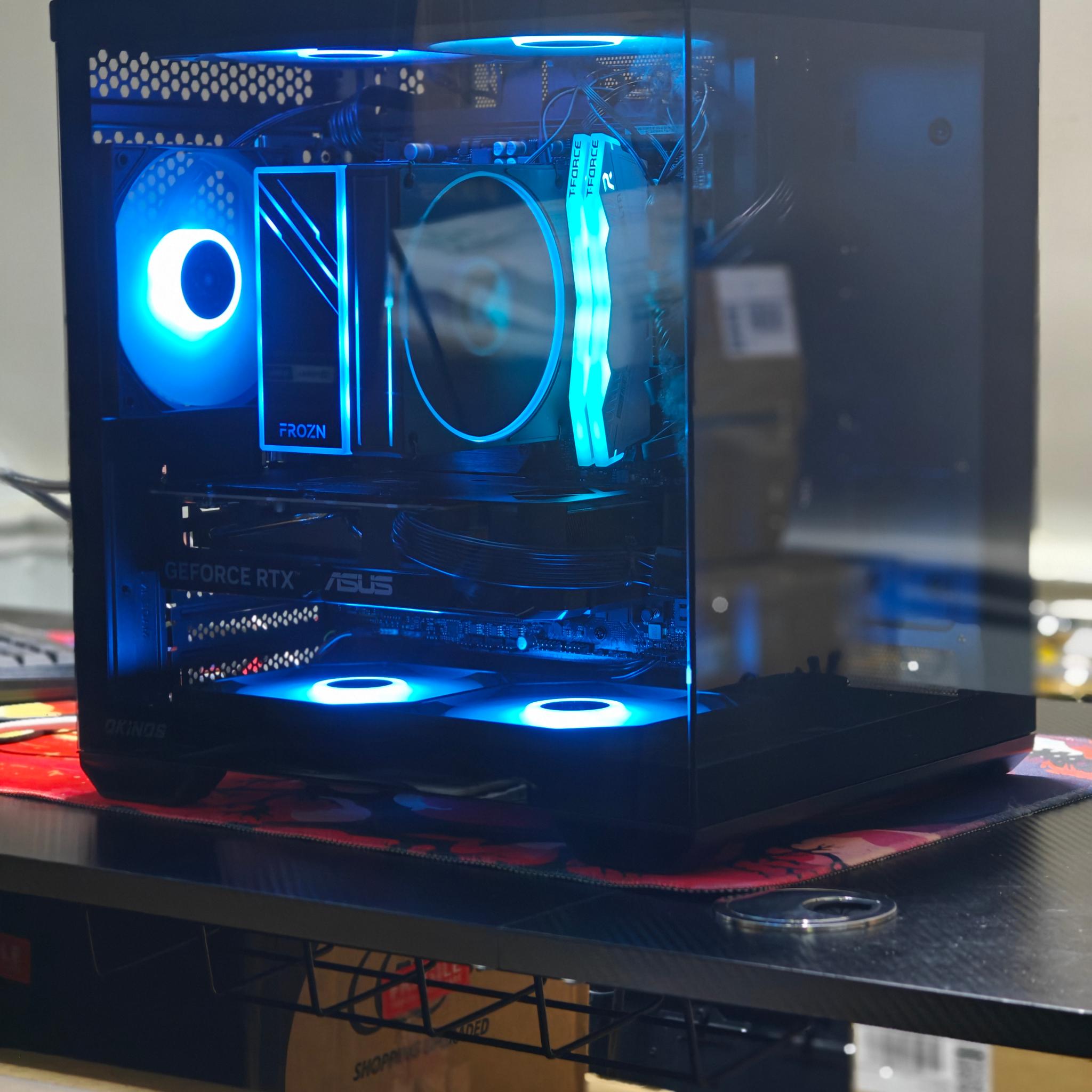 Gaming PC|AMD Ryzen 5 7600| NVIDIA RTX 5060|1 TB NVME SSD M.2|16 GB DDR5 6000|Windows 11 Home Active