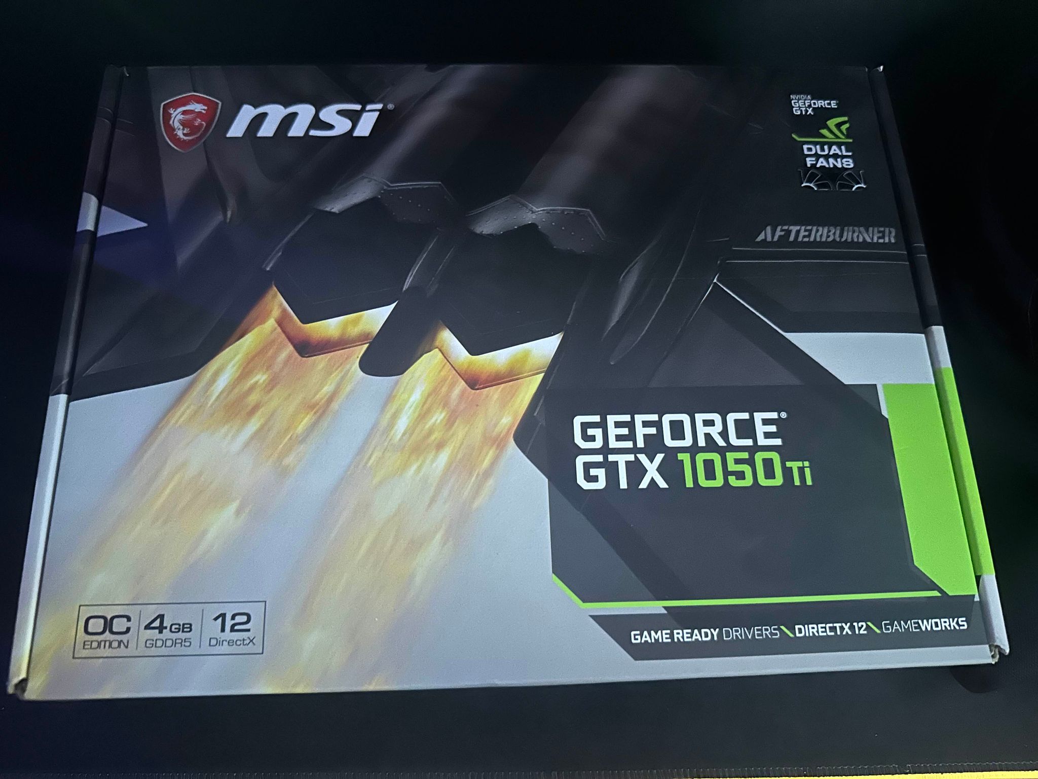 MSI GTX 1050 Ti 4GT OC