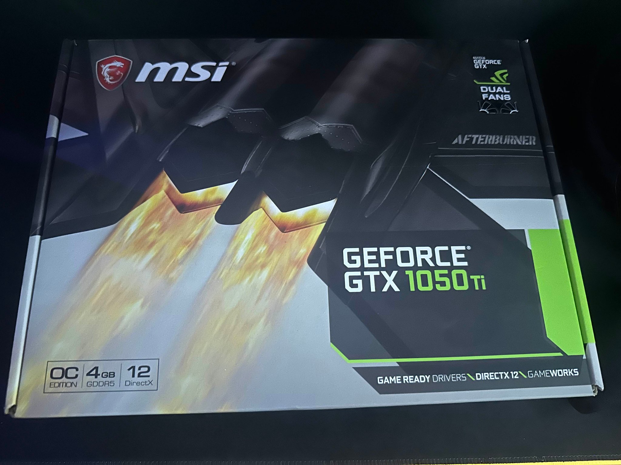 MSI GTX 1050 Ti 4GT OC