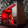 🌈🌲 NEON OAK 🌲🌈 Radeon RX 6750 XT Custom Gaming PC - Ryzen 5 5500