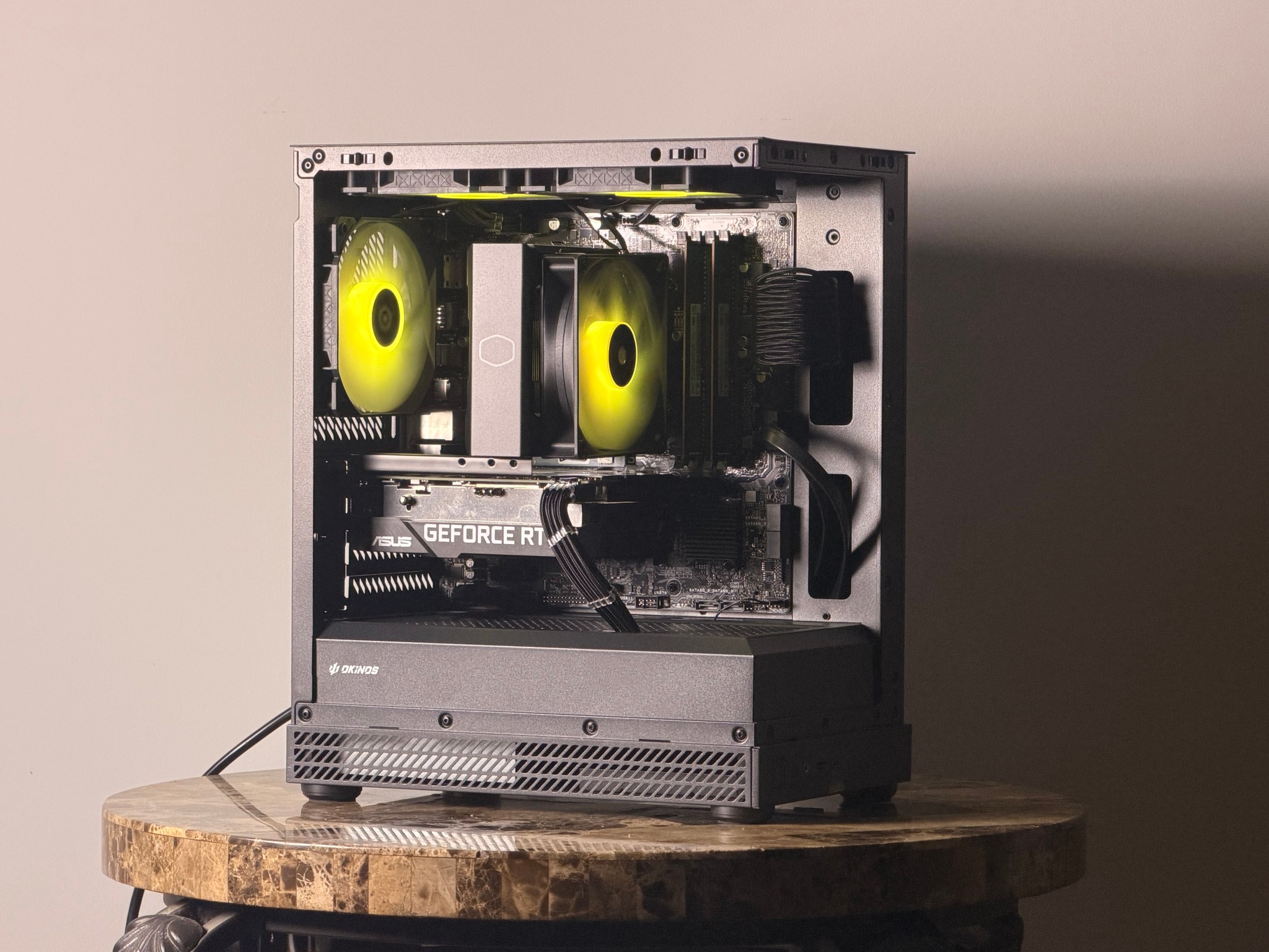 FREE SHIP 🖤🌈 Black RGB Gaming PC | RTX 3060 | Intel Core i7-11700 | 1 TB NVME SSD | 16 GB RAM🌈🖤