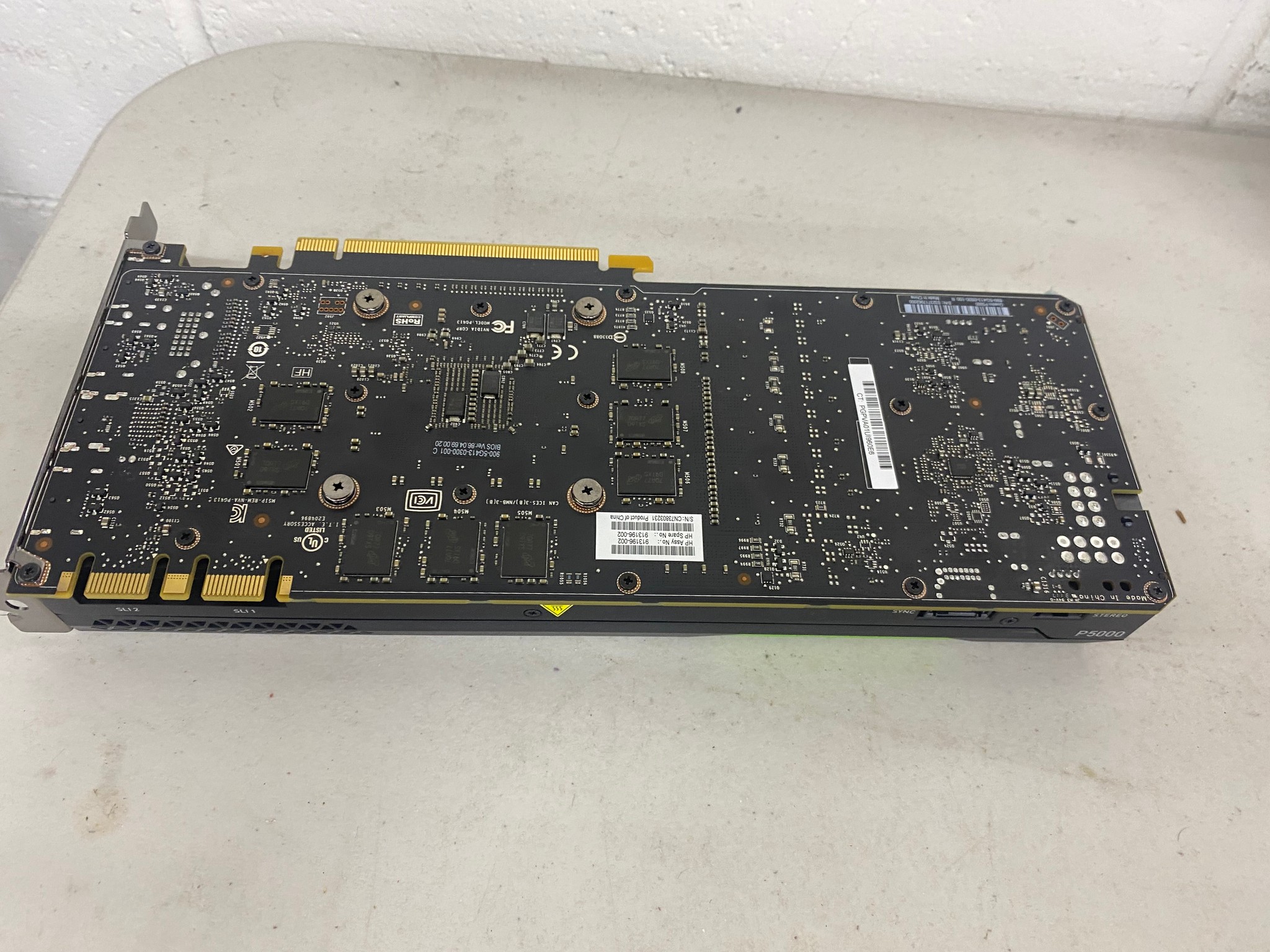 NVIDIA Quadro P5000 16GB GDDR5X Professional Workstation GPU