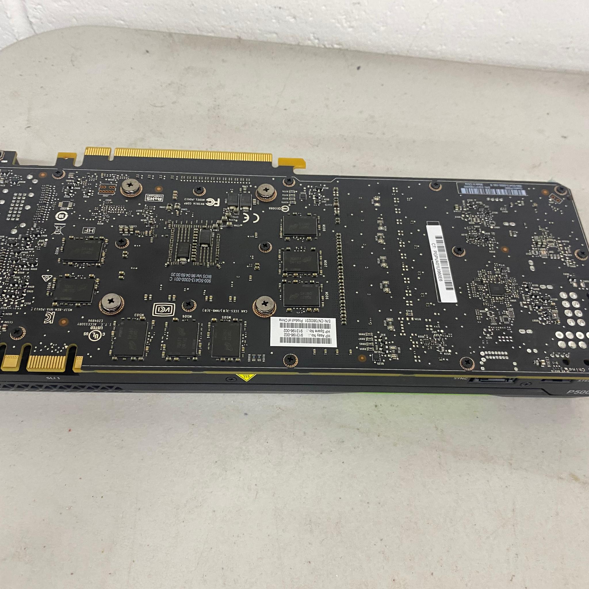 NVIDIA Quadro P5000 16GB GDDR5X Professional Workstation GPU
