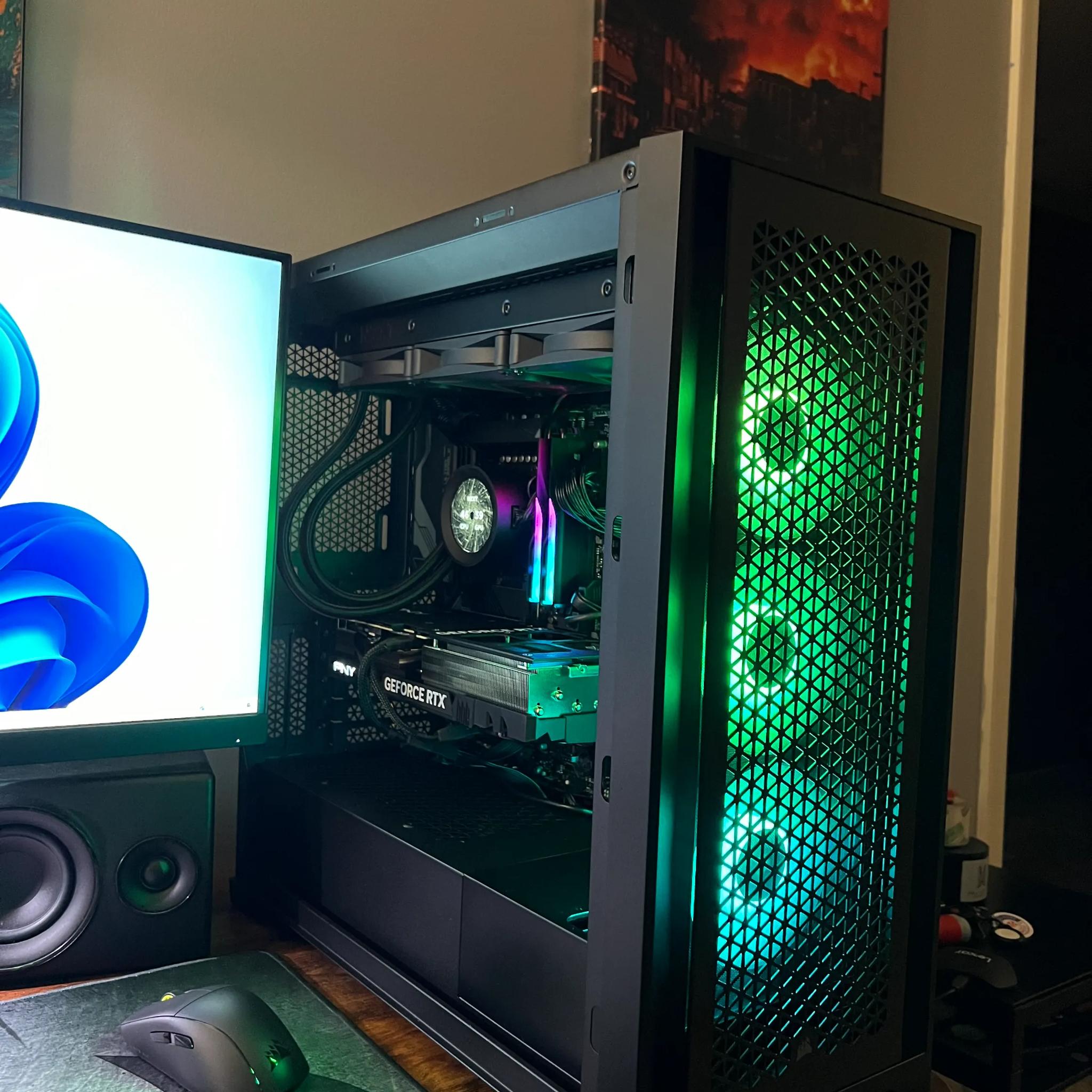 Intel i7-14700K, 4070TI Super, 32GB Ram Gaming PC