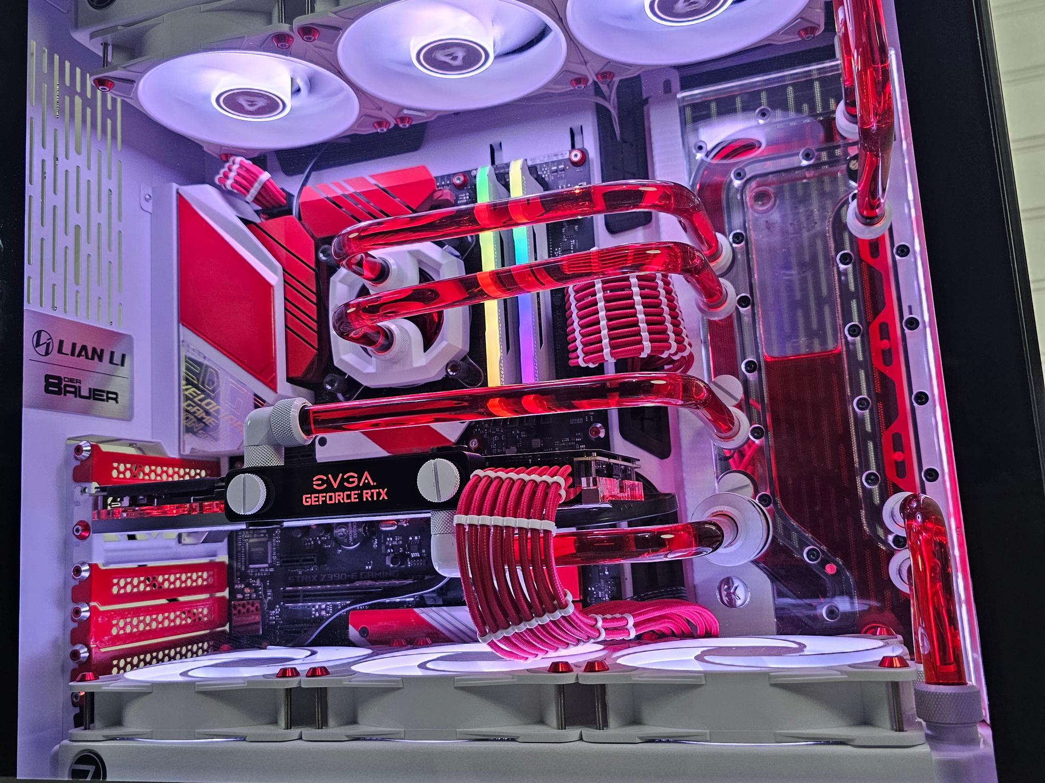 Intel 9600k, RTX 2080Ti 11GB, 32GB Ram Water Cooled Gaming PC