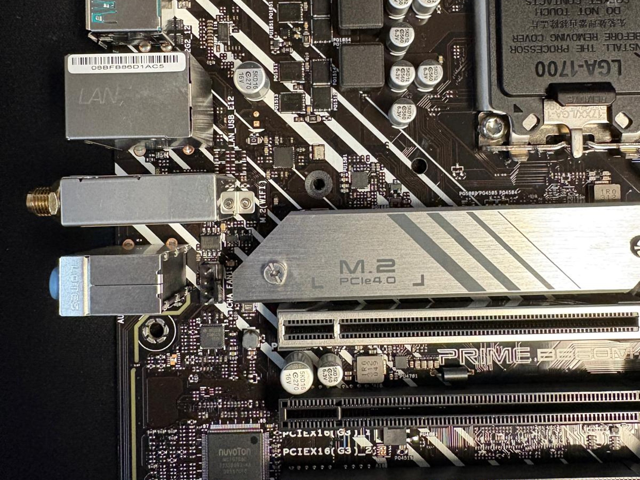 USED & FUNCTION GOOD - Asus Prime B660M-A AC D4