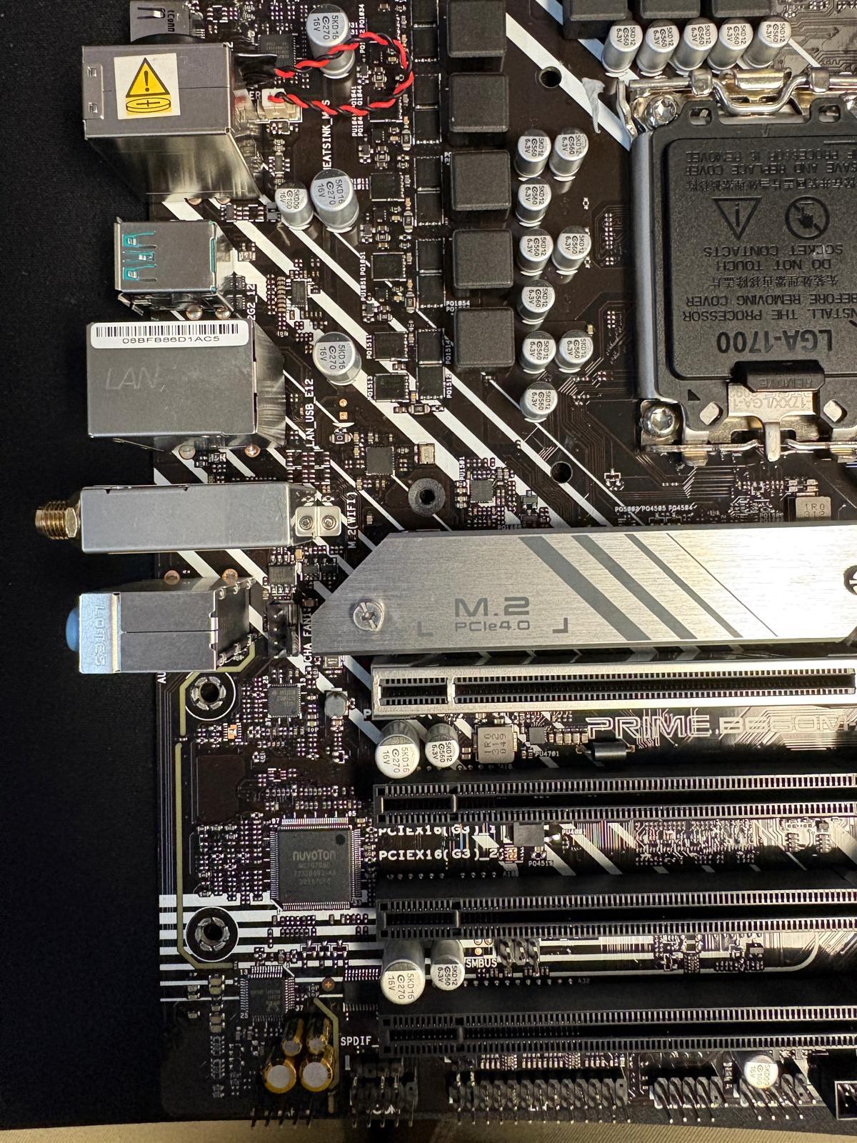 USED & FUNCTION GOOD - Asus Prime B660M-A AC D4