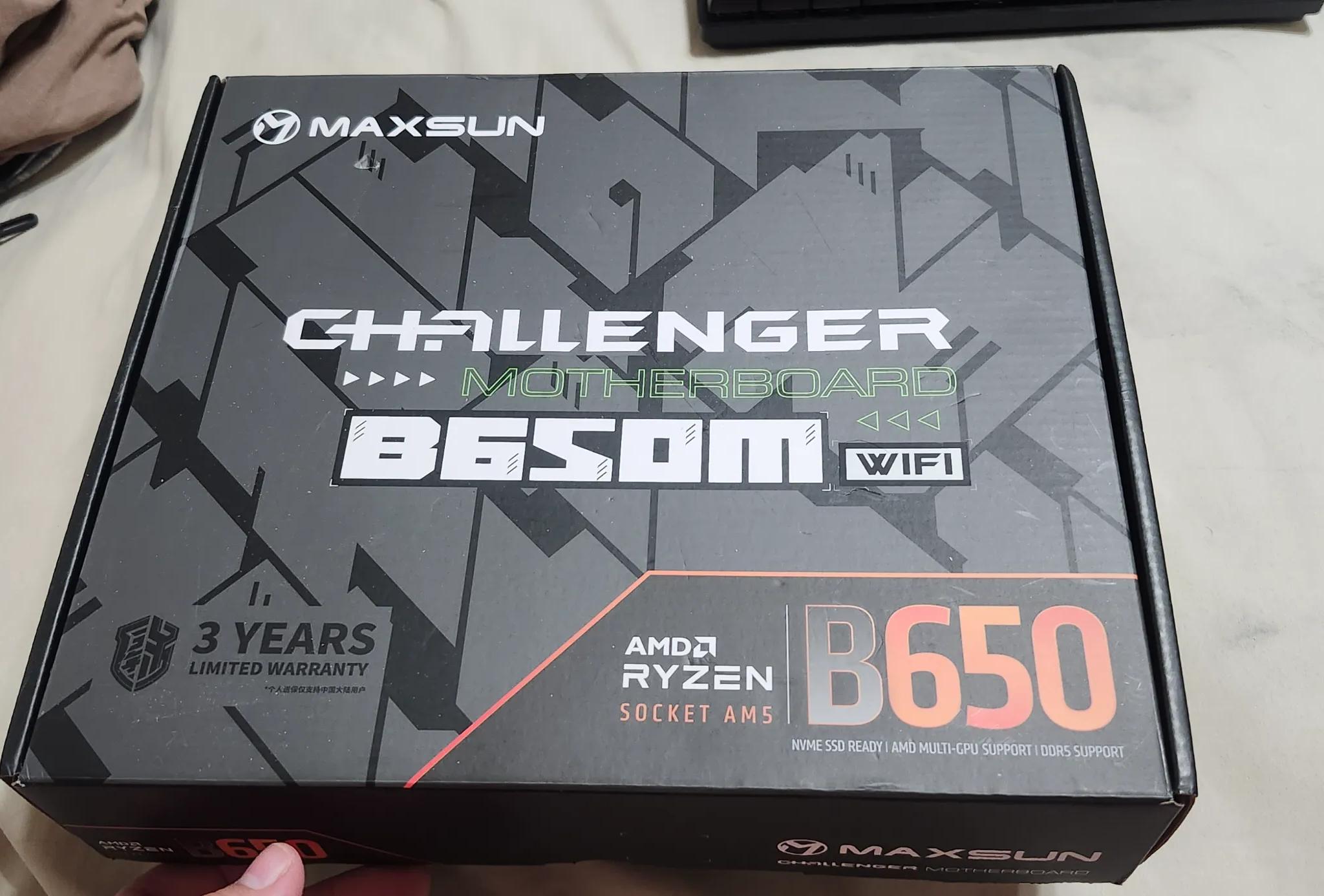 Maxsun Challenger B650m wifi