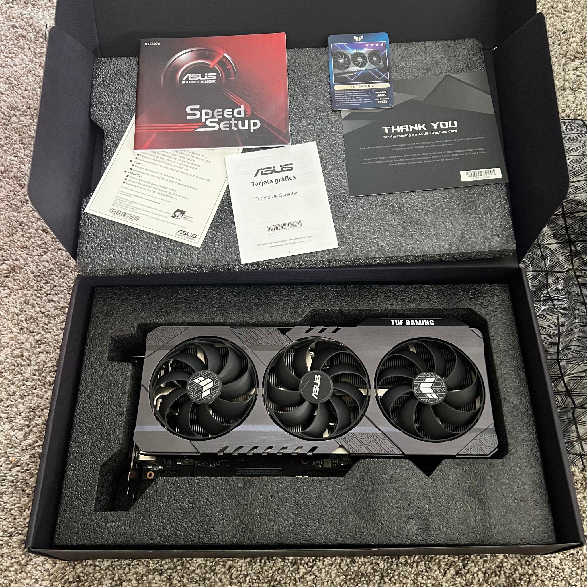 ASUS TUF Gaming GeForce RTX 3090 OC 24GB GDDR6X