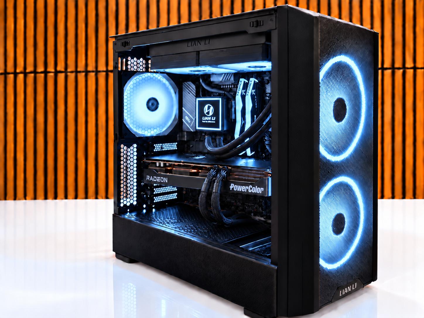 Team RED V2 🔴4K Gaming PC | RX 9070XT 16GB | 7700X | 32GB DDR5 | Windows 11  WIFI | 1TB NVME