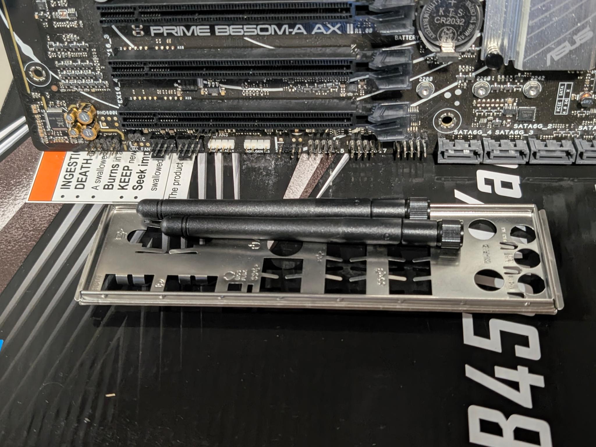 AMD Ryzen 5 7500F + ASUS PRIME B650M-A AX II