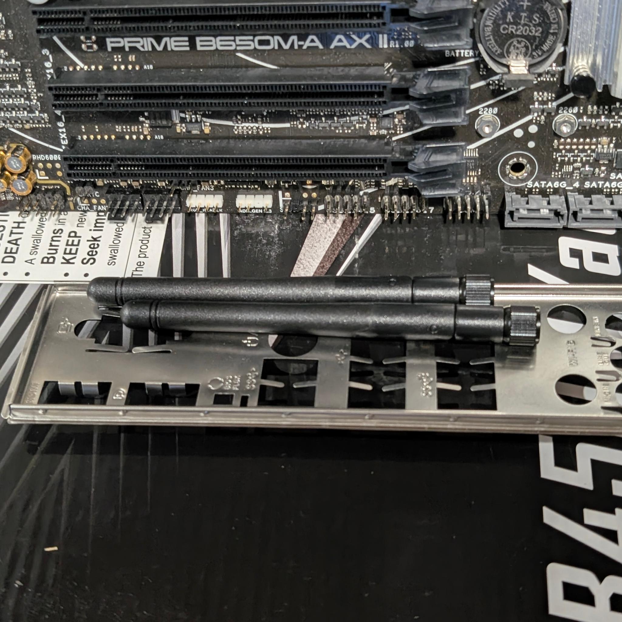 AMD Ryzen 5 7500F + ASUS PRIME B650M-A AX II