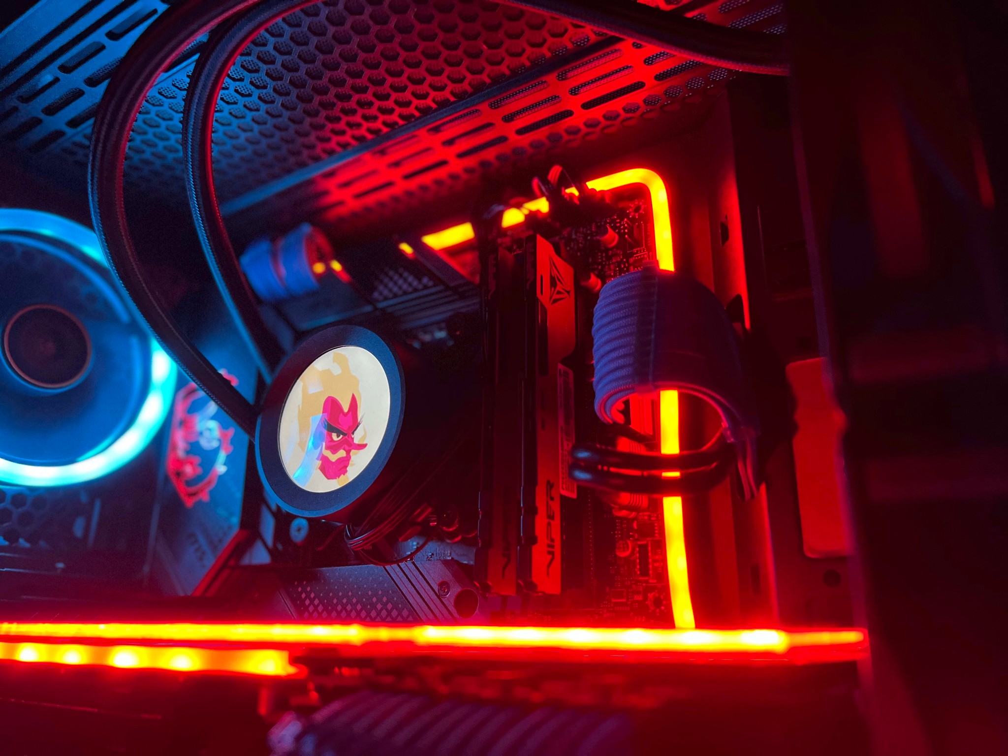 (CLEARANCE SALE) Daitengu (大天狗) 👺👺 || Core i5-12600KF/RTX 3080 Themed PC and Keyboard Bundle