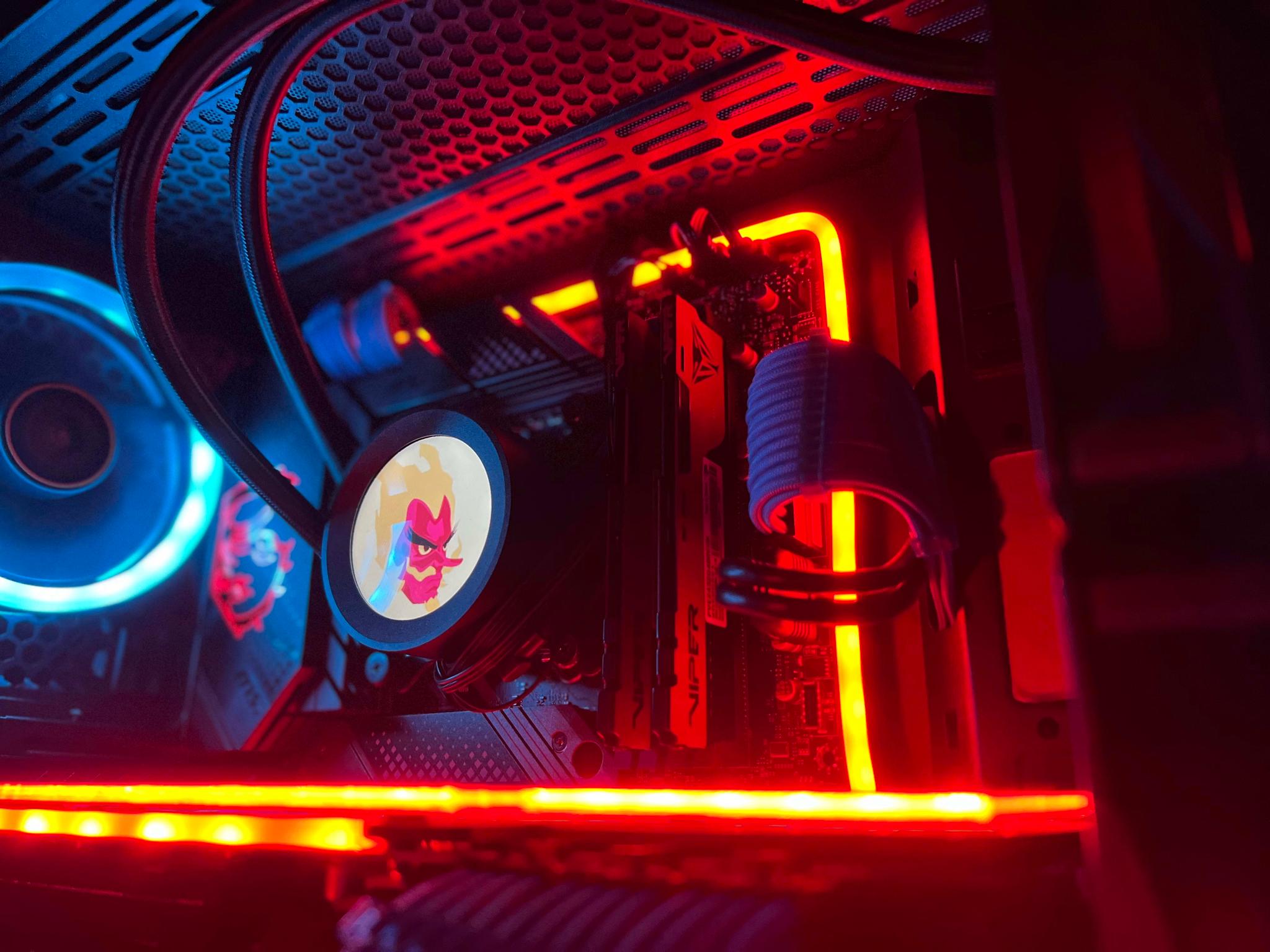 (CLEARANCE SALE) Daitengu (大天狗) 👺👺 || Core i5-12600KF/RTX 3080 Themed PC and Keyboard Bundle
