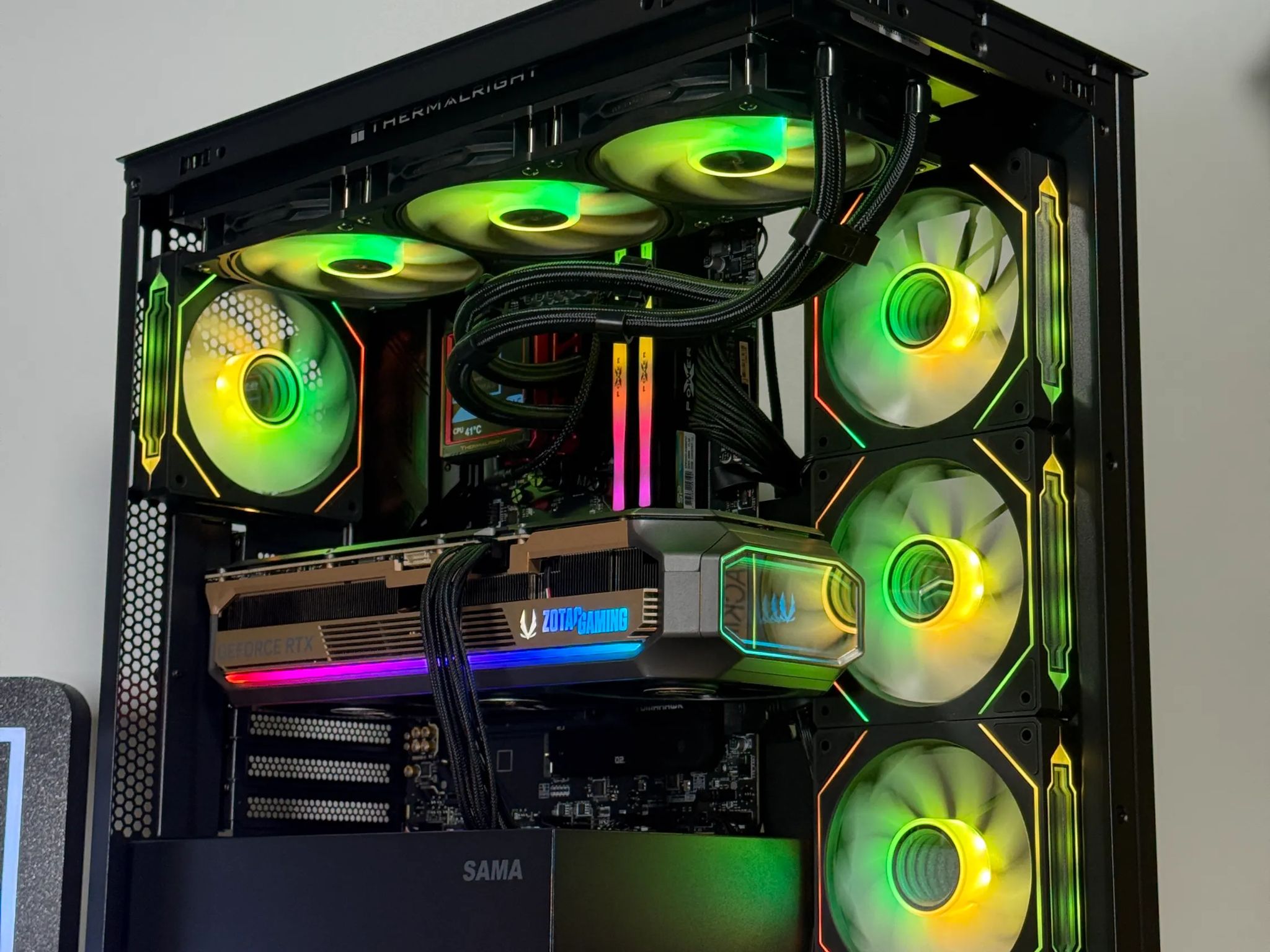 RTX 5090 Flagship Gaming PC 9800x3d 64gb DDR5 4TB NVME SSD