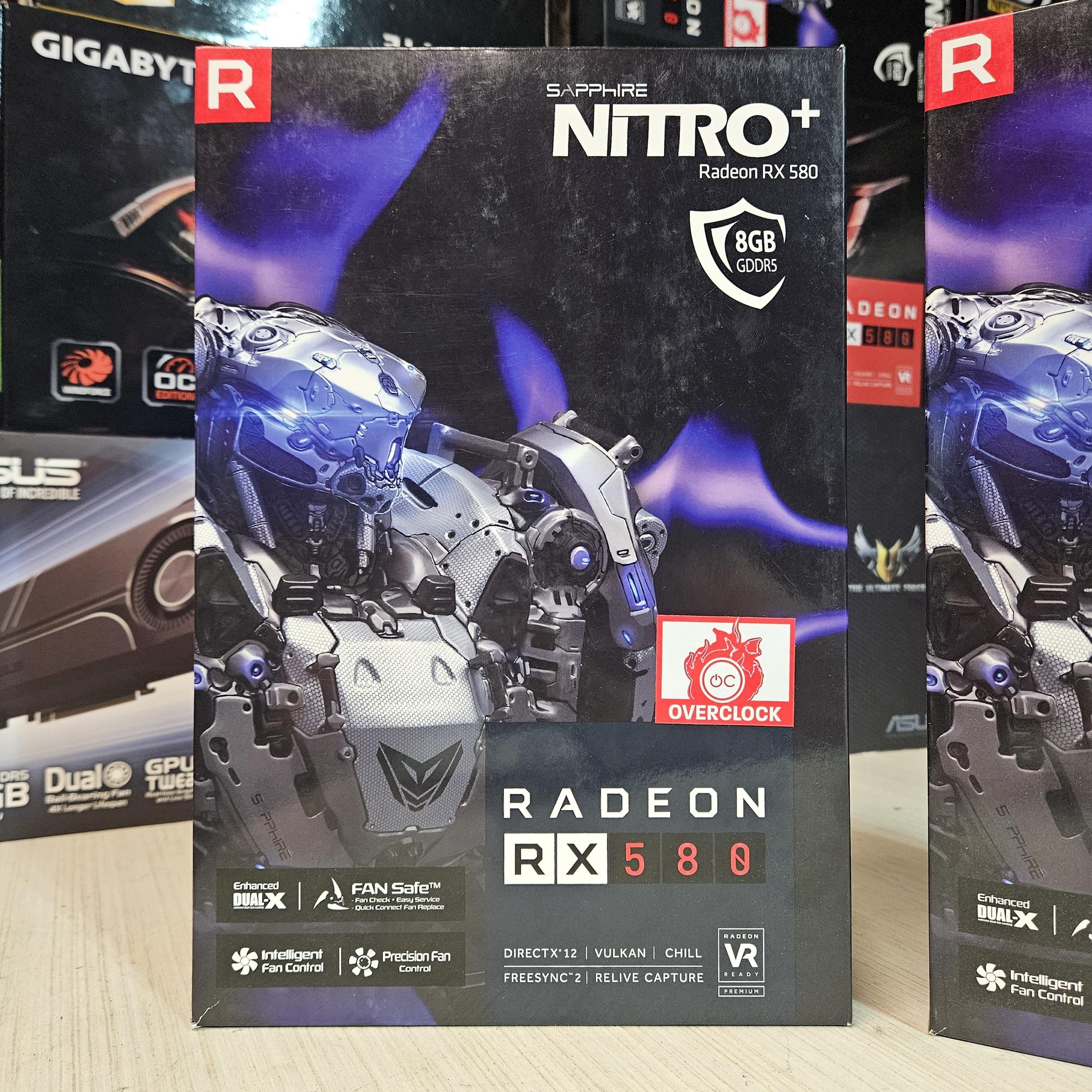 RX580 8GB Sapphire Nitro+