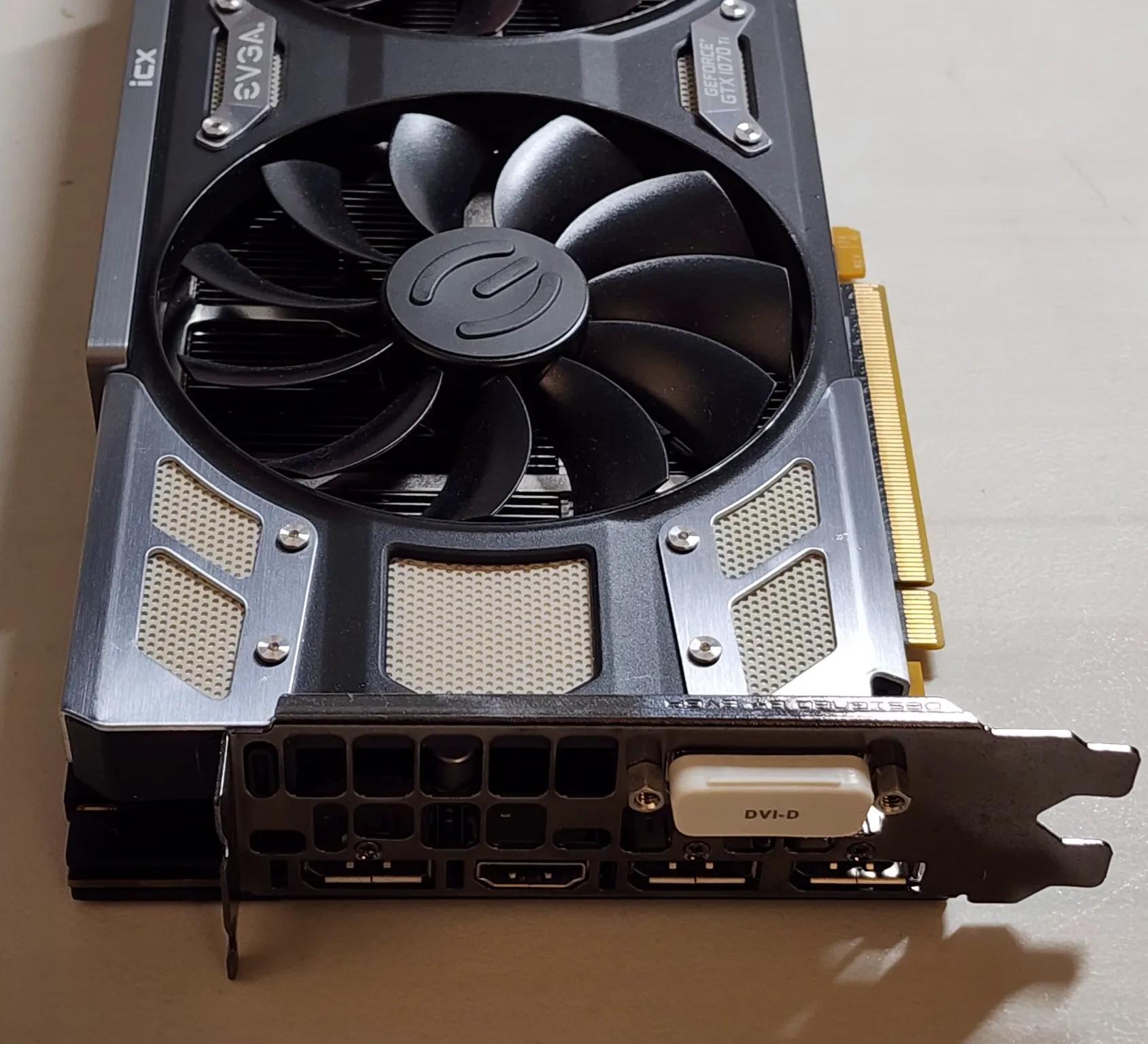 EVGA GeForce GTX 1070 Ti Graphics Card 8GB GDDR5 Gaming GPU
