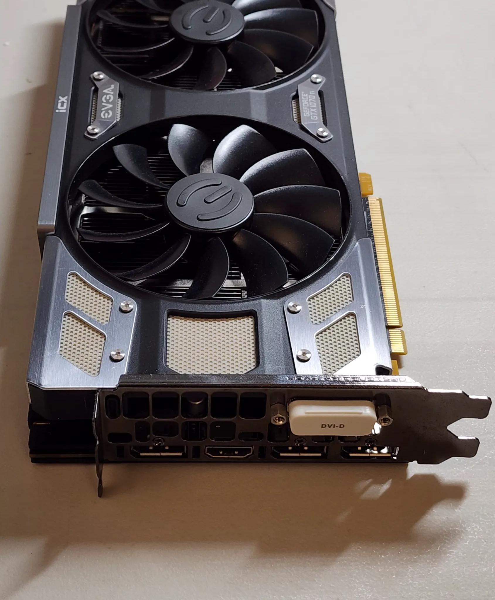 EVGA GeForce GTX 1070 Ti Graphics Card 8GB GDDR5 Gaming GPU
