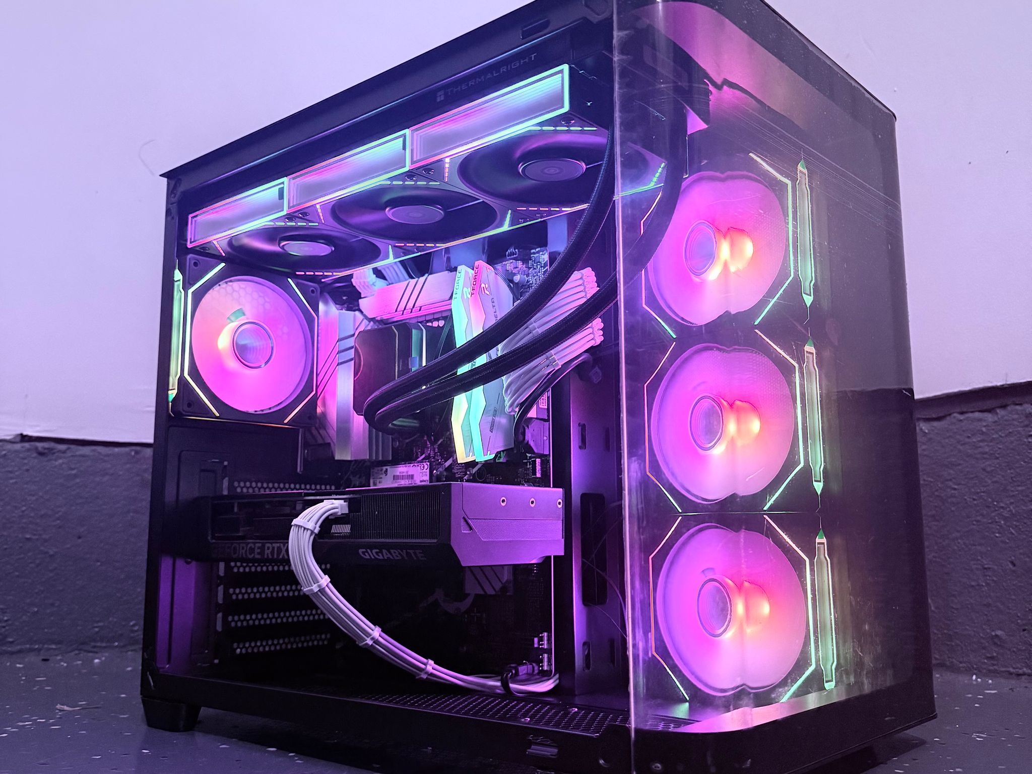 ⚫️"Aurora Rift"🌈 | 1440p Gaming | RTX 4070 Super | i9 12900K | 32B DDR5 | 3TB Storage | Free Ship