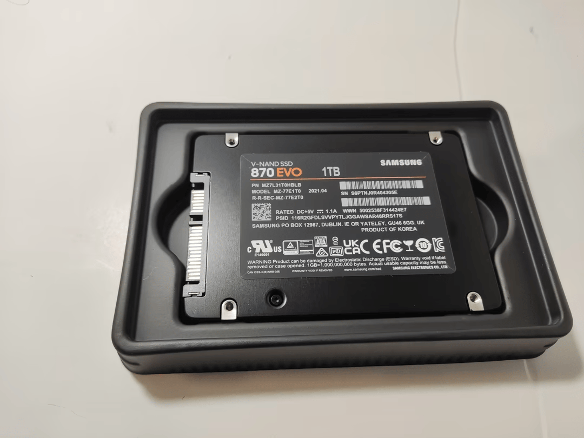 Samsung 870 Evo 1TB SATA SSD