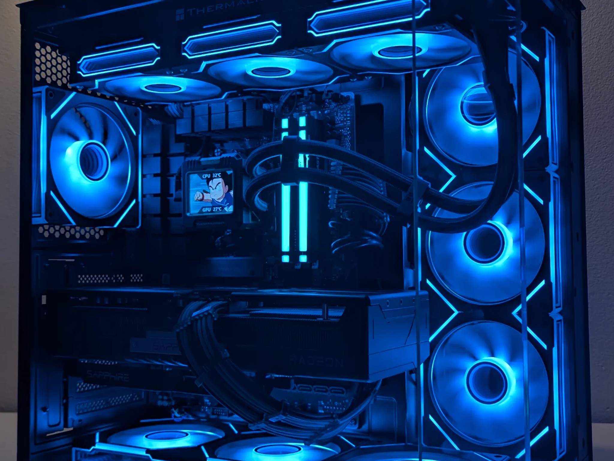 🔥 Ultimate Gaming PC - |RX 9070XT 16GB| RYZEN 7800X3D| 32GB DDR5 | 2TB SSD| 360MM AIO|