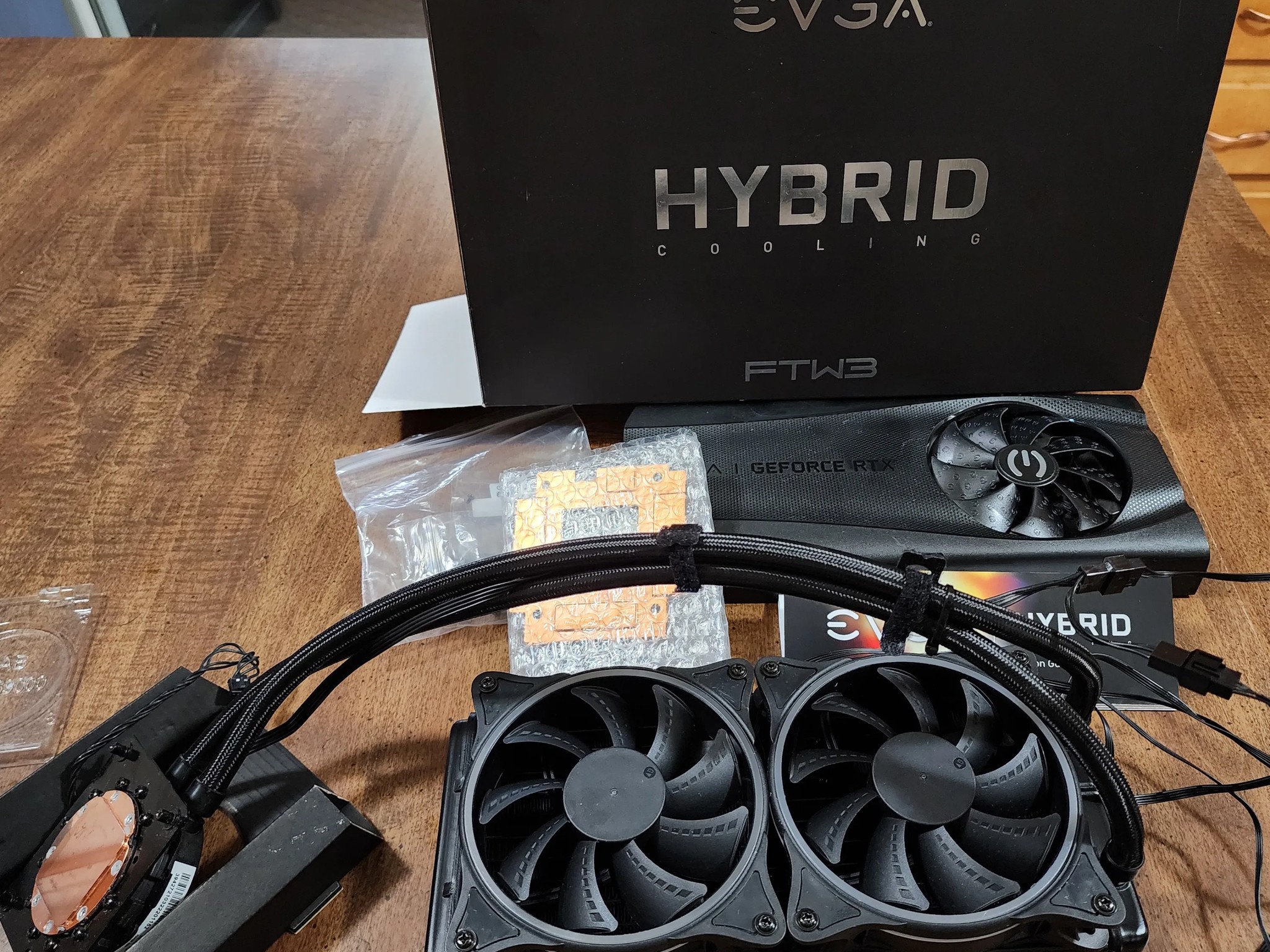 EVGA Hybrid Cooling FTW3 3080 3090 Kit  & Ultra FTW3 3 P/N:400-HY-1988-B1