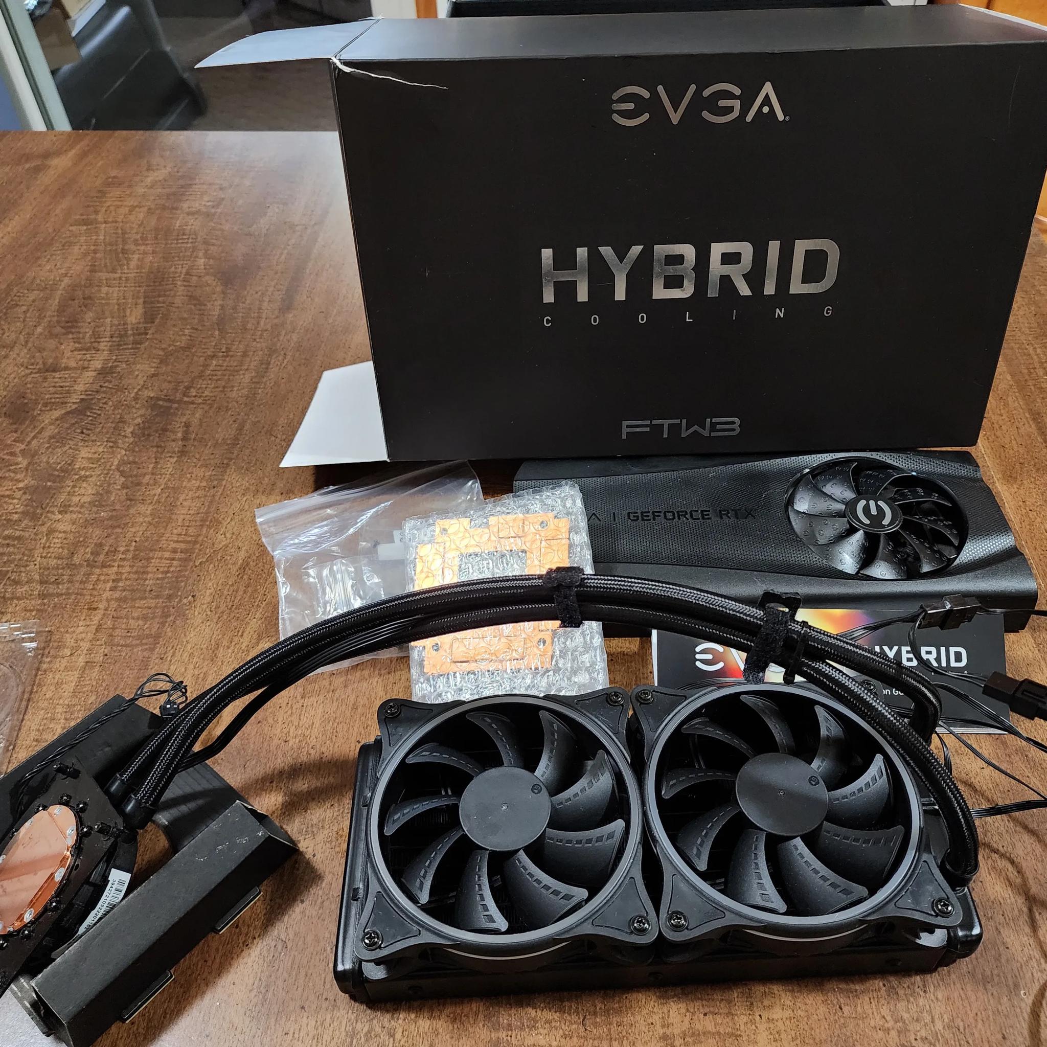 EVGA Hybrid Cooling FTW3 3080 3090 Kit  & Ultra FTW3 3 P/N:400-HY-1988-B1