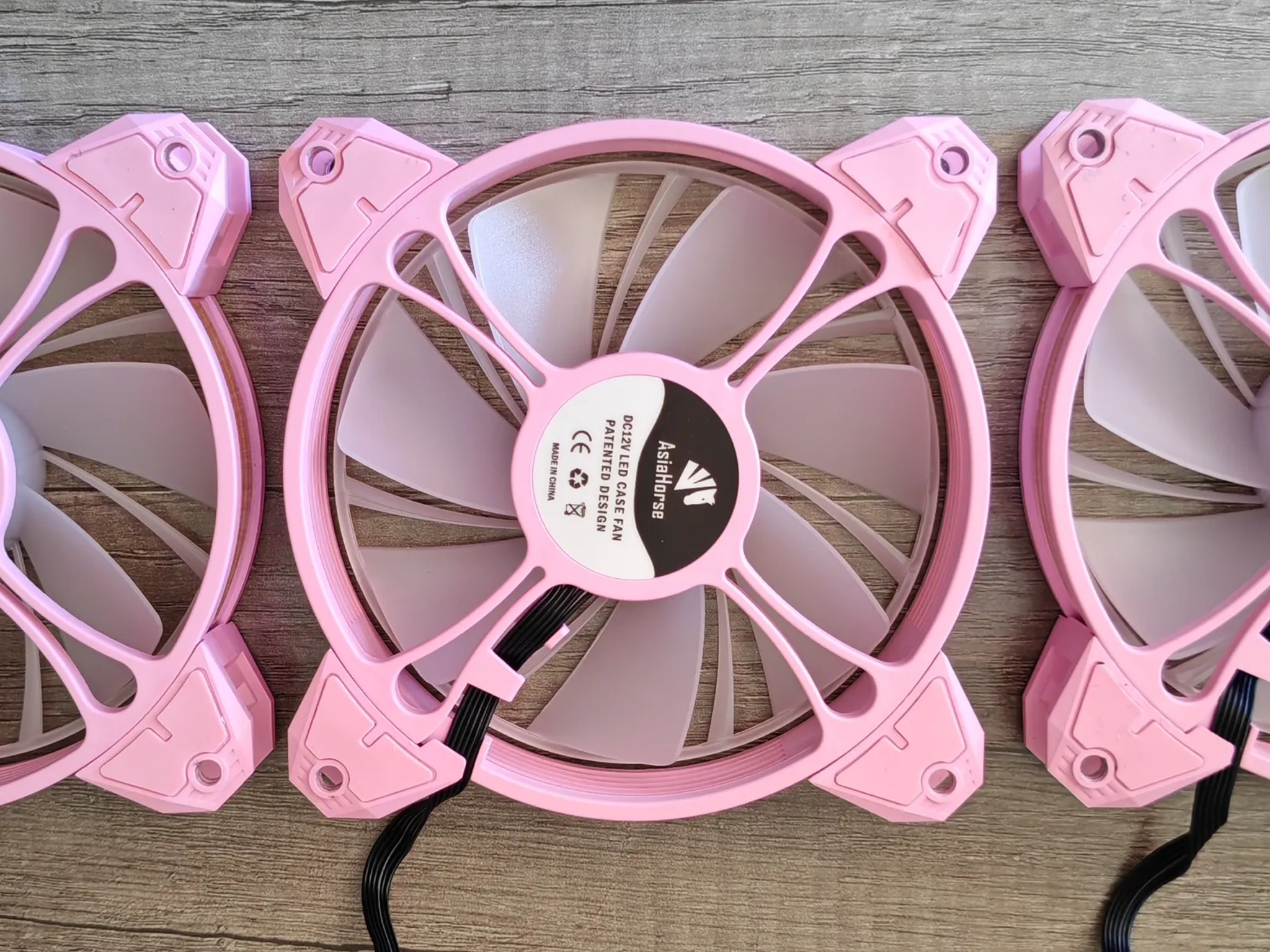 Asiahorse Magic-c Fans (3 pack Pink)