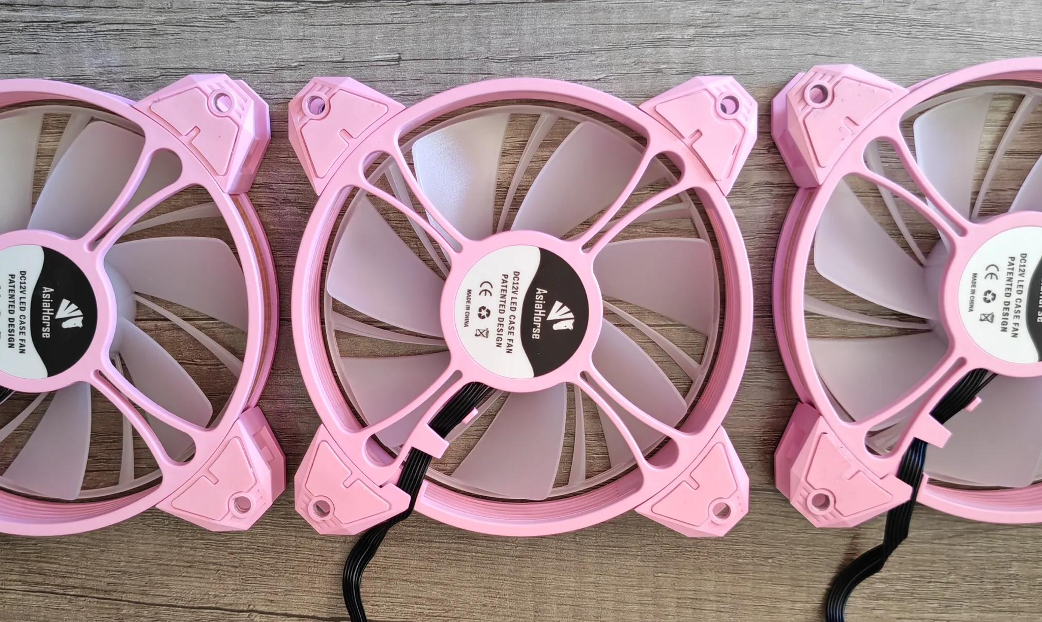 Asiahorse Magic-c Fans (3 pack Pink)