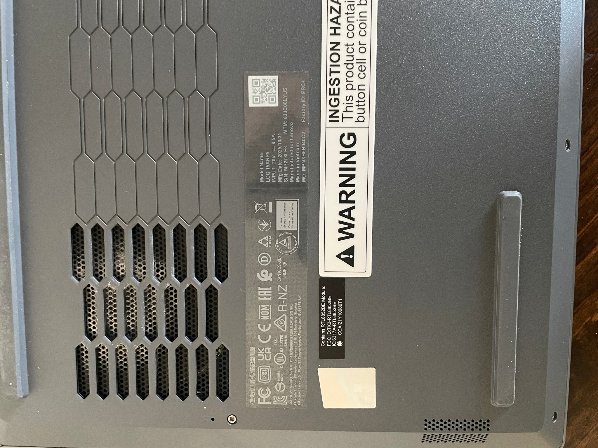 Lenovo LOQ Gaming laptop