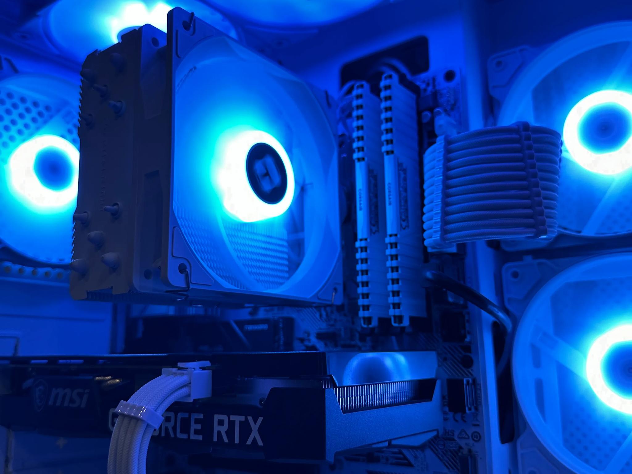 🤍 Price to Performance PC | RTX 3060 Ti | Ryzen 5 5600X | White Aesthetic | Full ARGB Control🤍