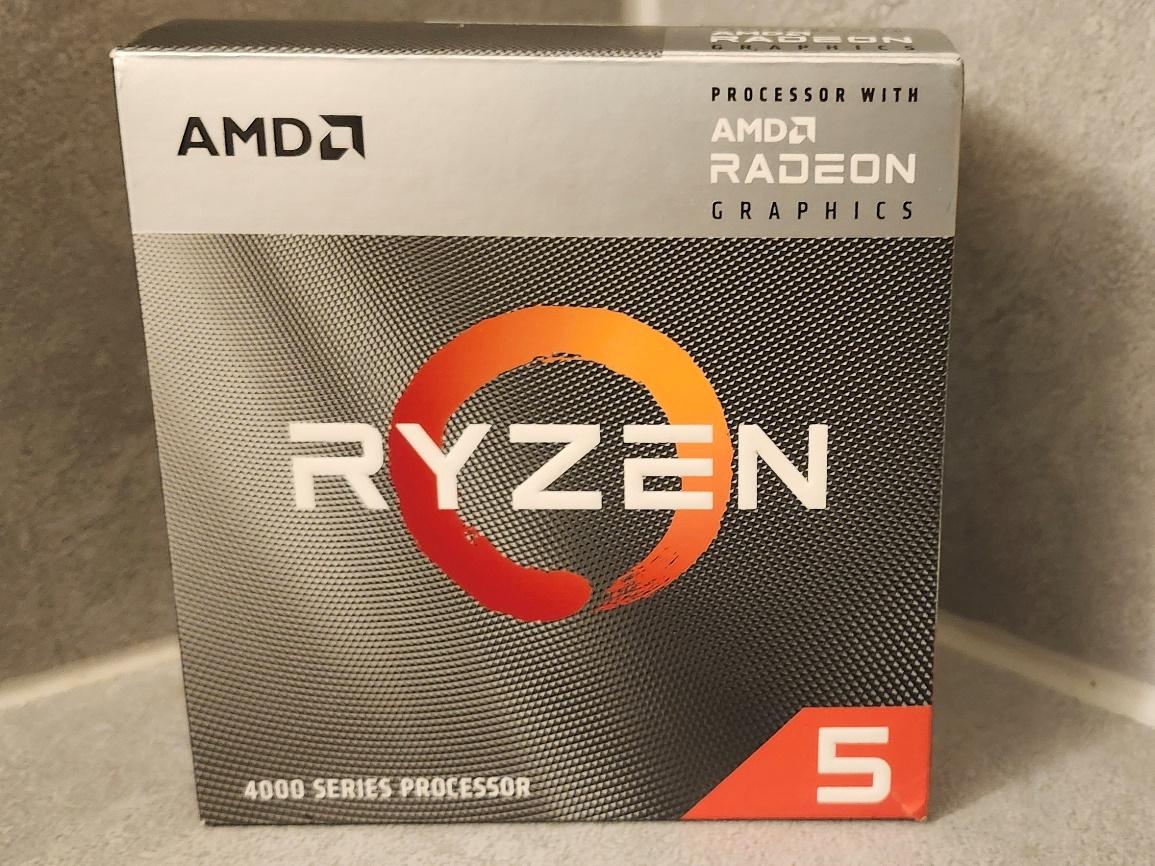 Ryzen 5 4600g Processer with AMD Wraith Stealth Heat sync