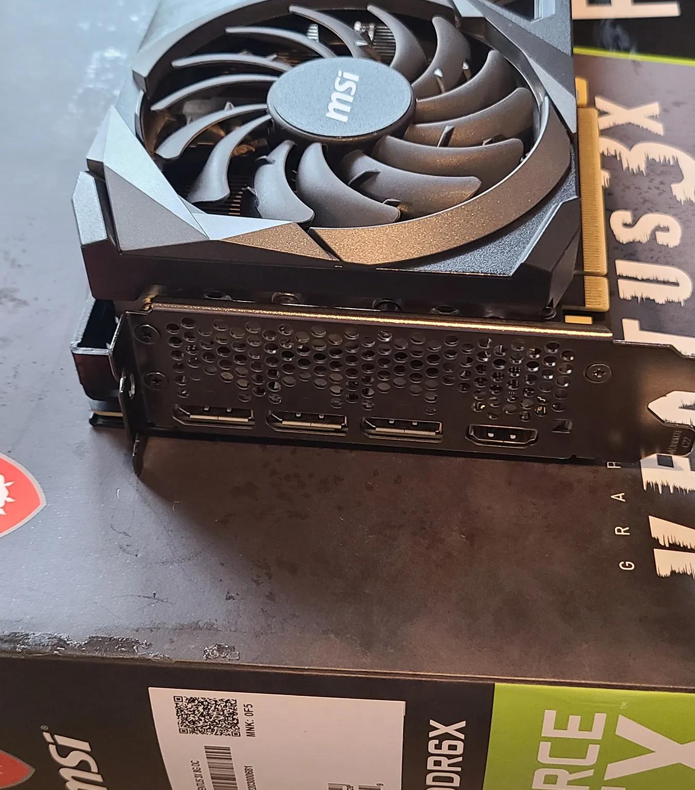 MSI Geforce RTX 3070TI 8Gb