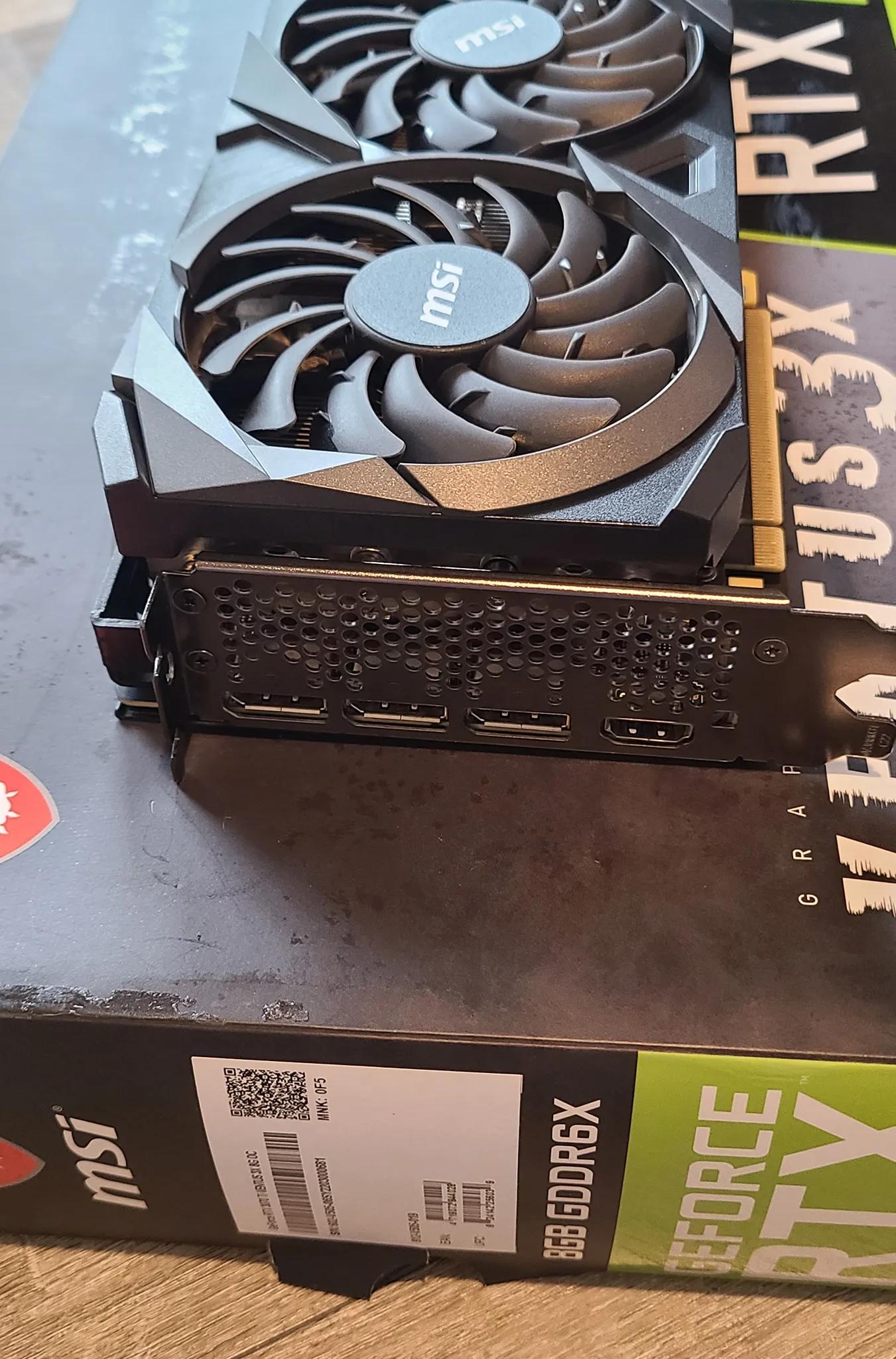 MSI Geforce RTX 3070TI 8Gb