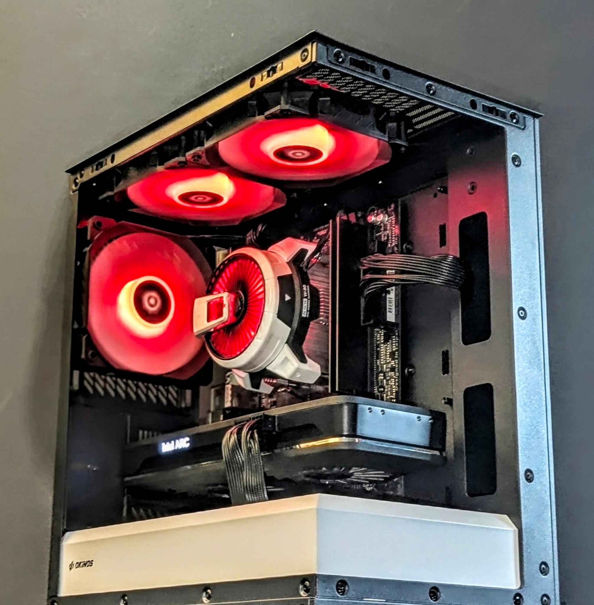 Budget 1440P Gaming PC⚫⚪|Intel ARC A750 LE|16GB RAM|Ryzen 5|Windows 11 Pro