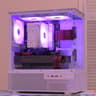 Gaming PC | Ryzen 5 3600 | AMD RX 5700 8GB | 16GB DDR4 | 1TB nVME SSD | 1080p White Gaming PC RGB