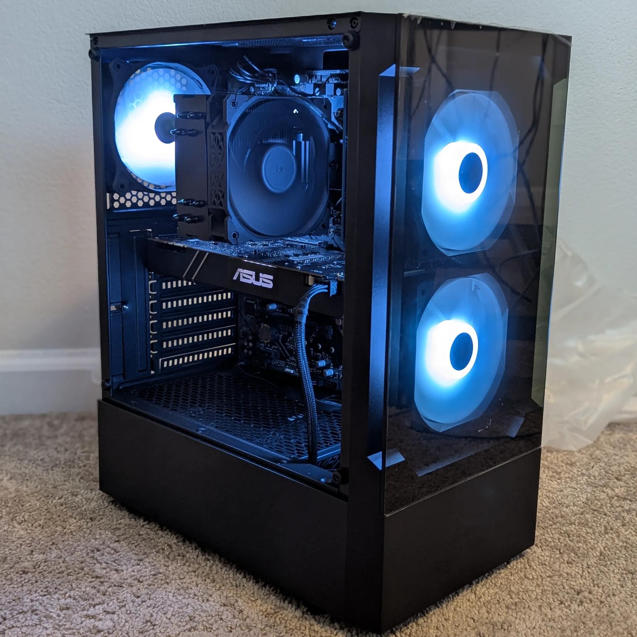 GTX 1080 Gaming PC (Ryzen 5 + 16GB RAM + WiFi)