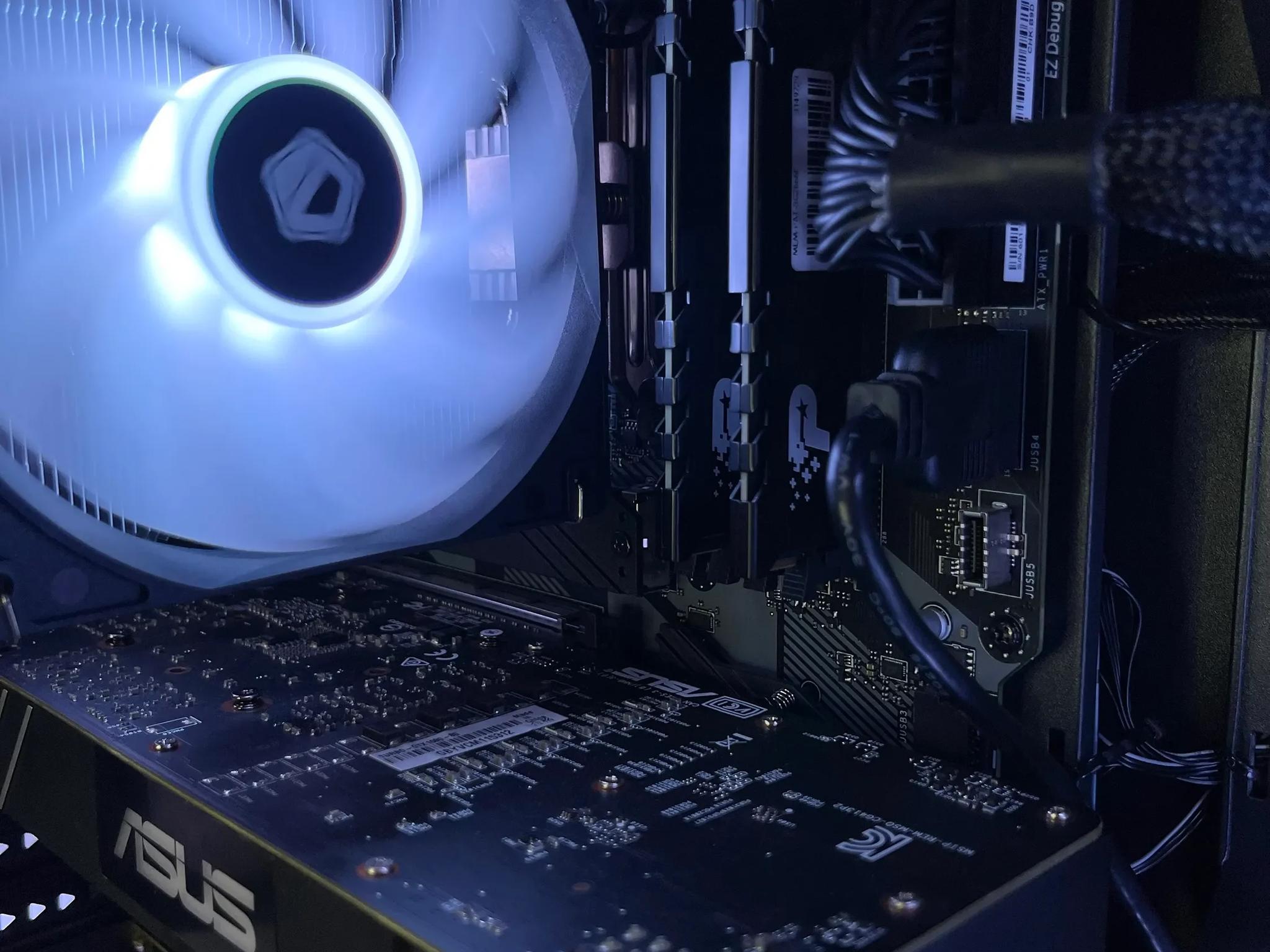 RGB Gaming PC  (i5-10400f, 16GB RAM, GTX 1080, 1TB NVME)