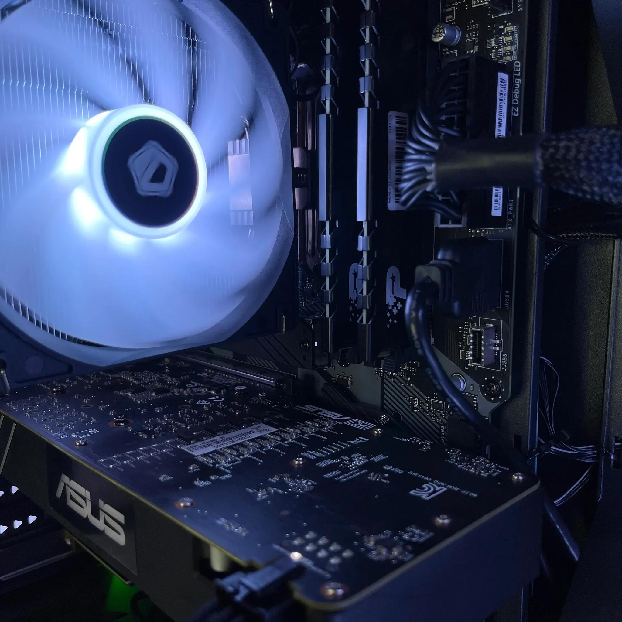 RGB Gaming PC  (i5-10400f, 16GB RAM, GTX 1080, 1TB NVME)