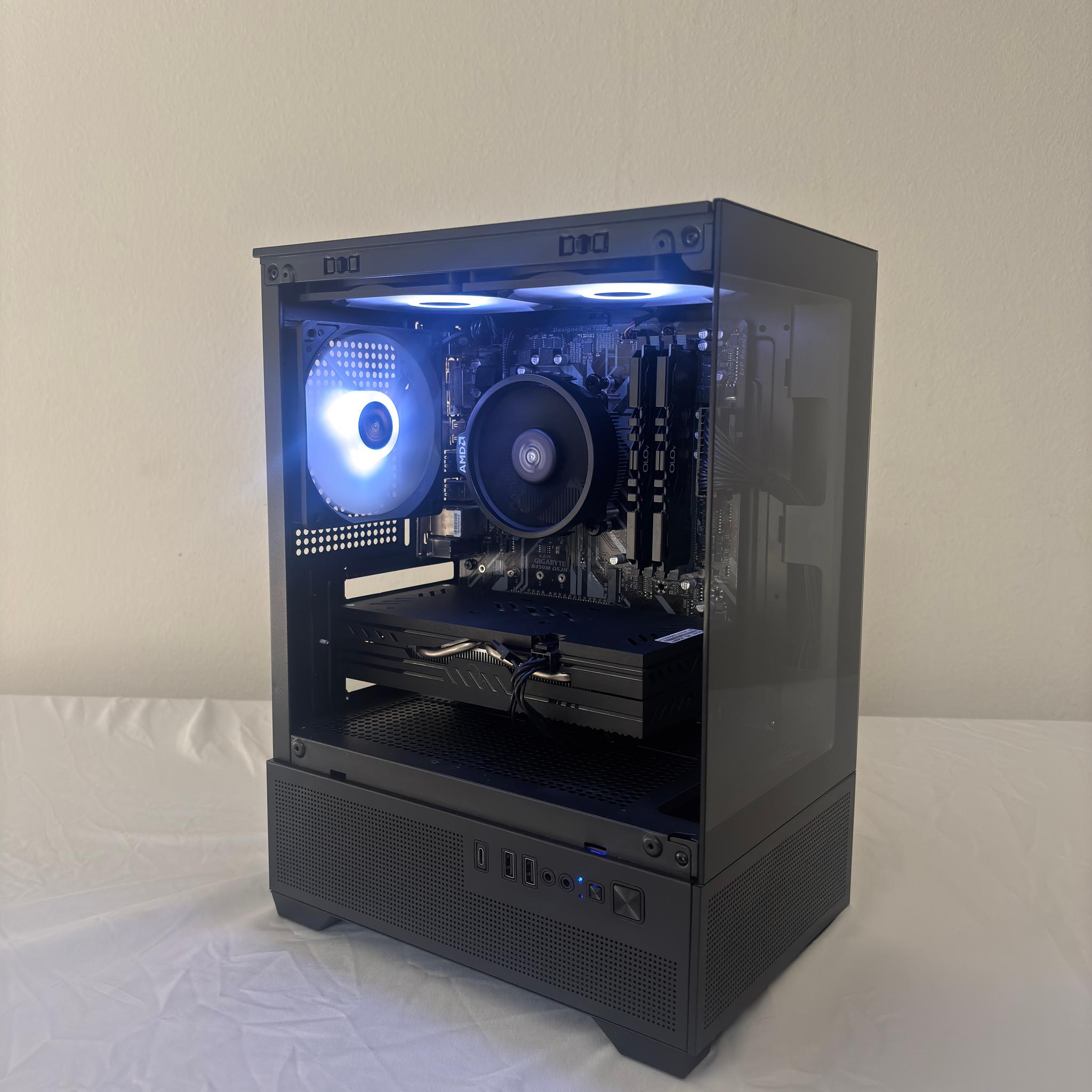 Ryzen 5 2600x + RX 580 Budget Gaming PC | 16GB RAM | WIFI | Win 11 Pro Activated | 500GB SSD