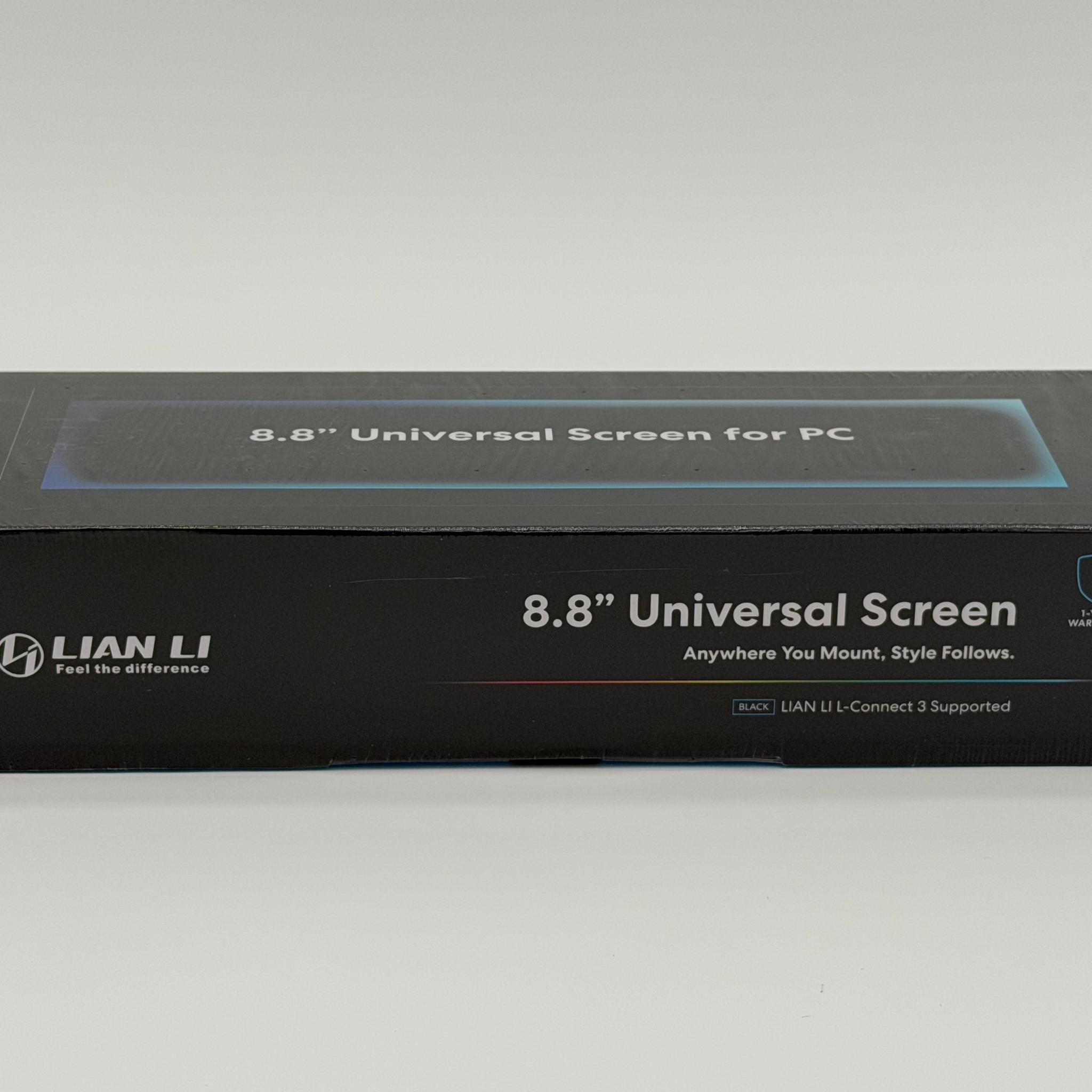 Lian Li 8.8” Universal Screen for PC – Black