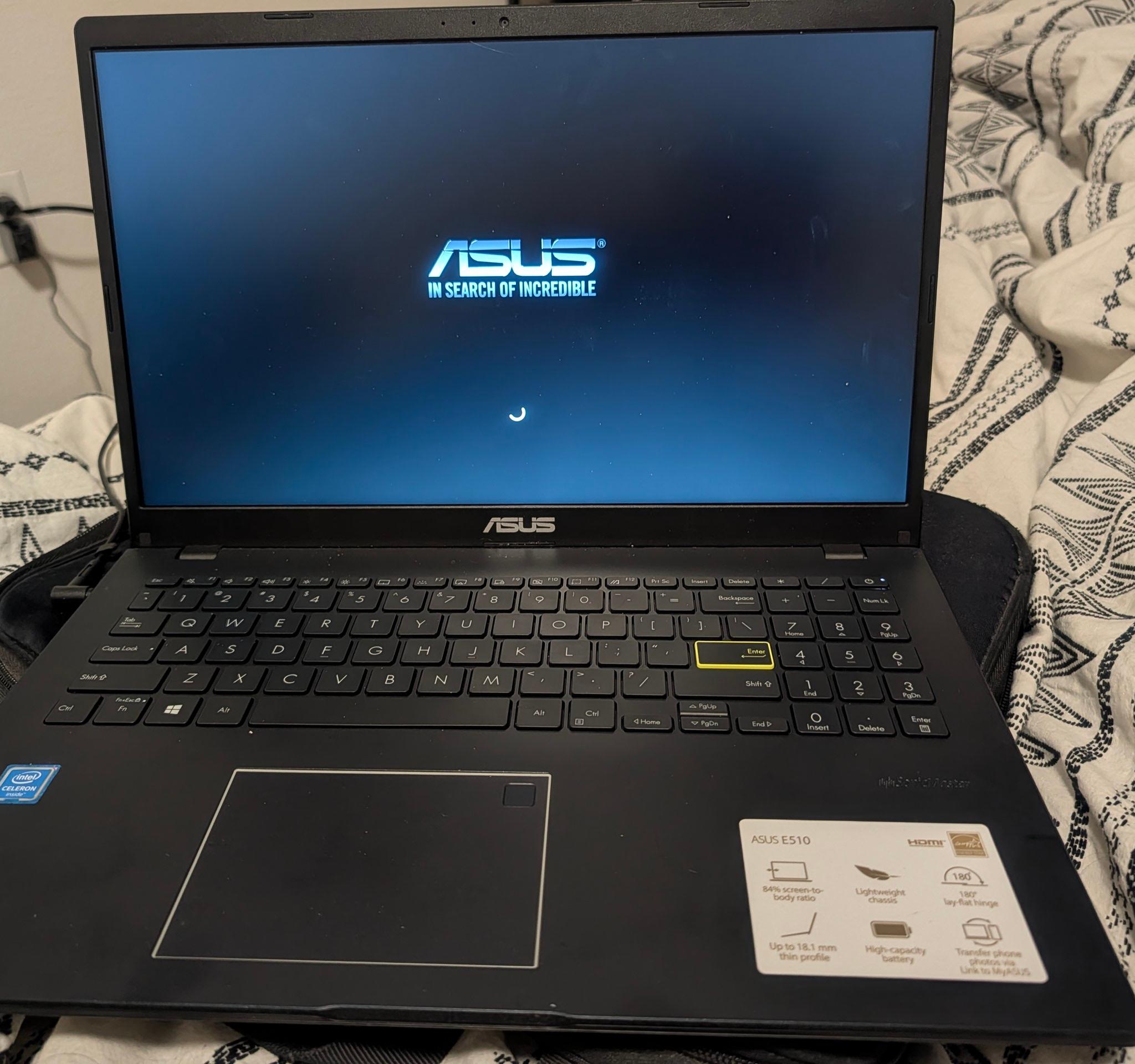 Asus vivobook laptop E510MA
