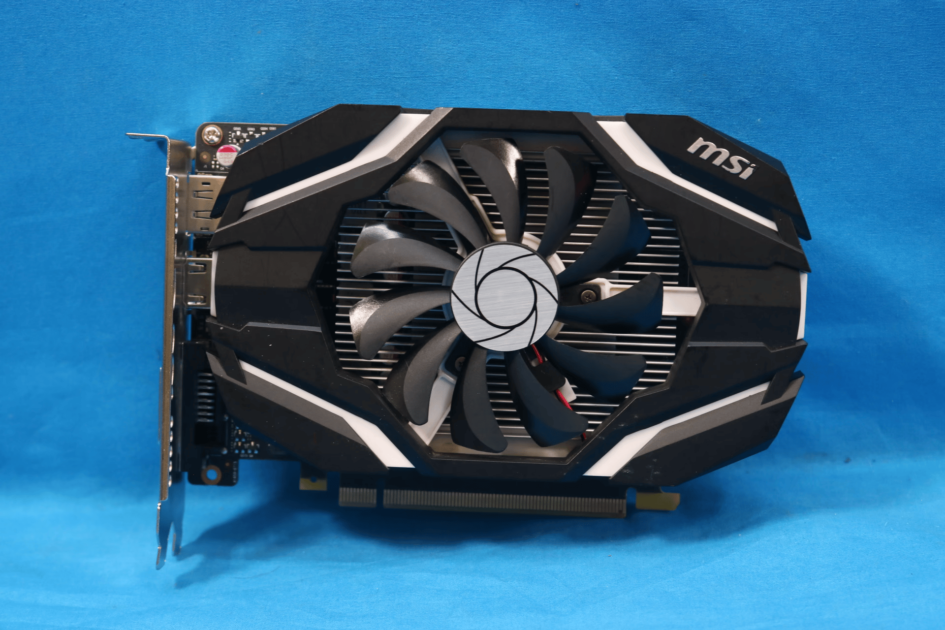 MSI NVIDIA GeForce GTX 1050 Ti 4G OC 4GB GDDR5 PCIe 3.0 x16 Desktop GPU MS-V809