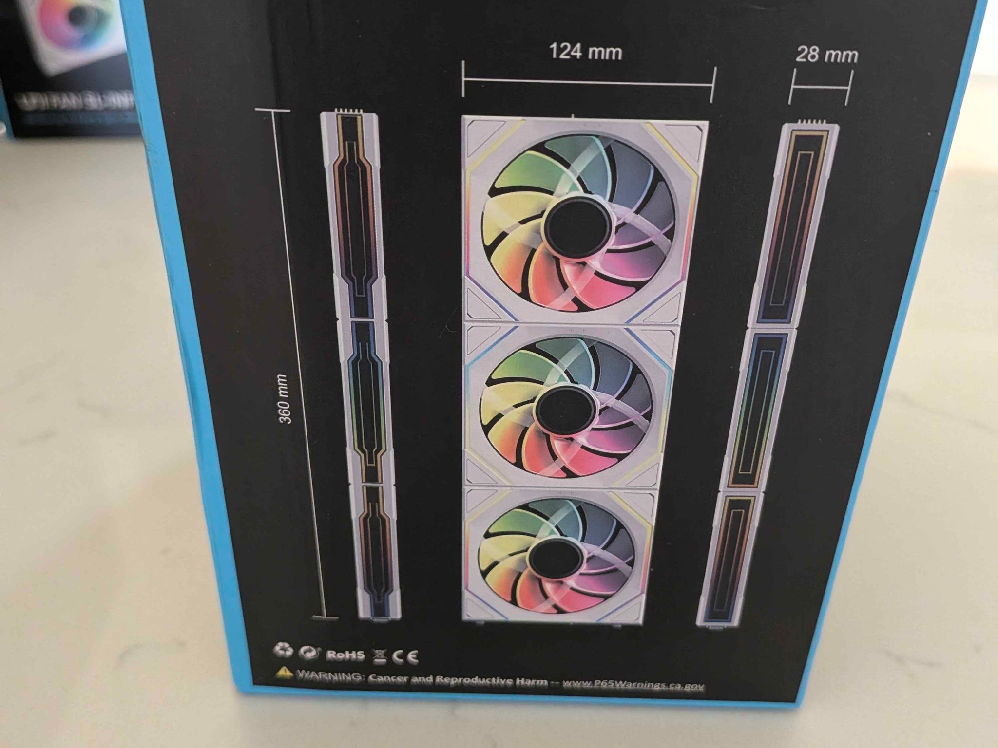 NEW SEALED Lian Li UNI FAN SL-Infinity Wireless 120 Reverse Blade (3 Pack)