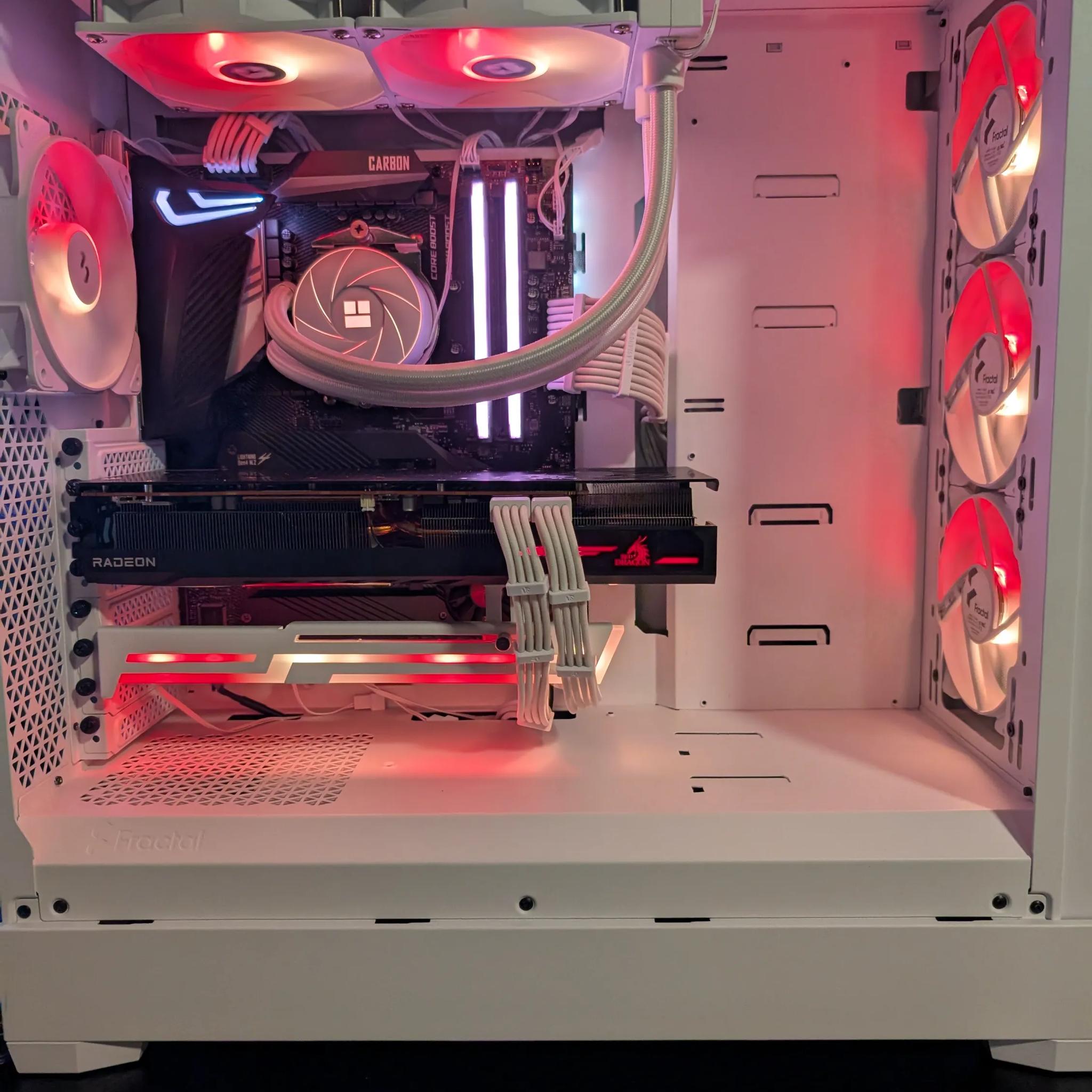 Powerful x3D Gaming PC - RX 6800xt | Ryzen 7 5700x3d | 32 GB DDR4 RAM | 1 TB NVME Liquid Cooled