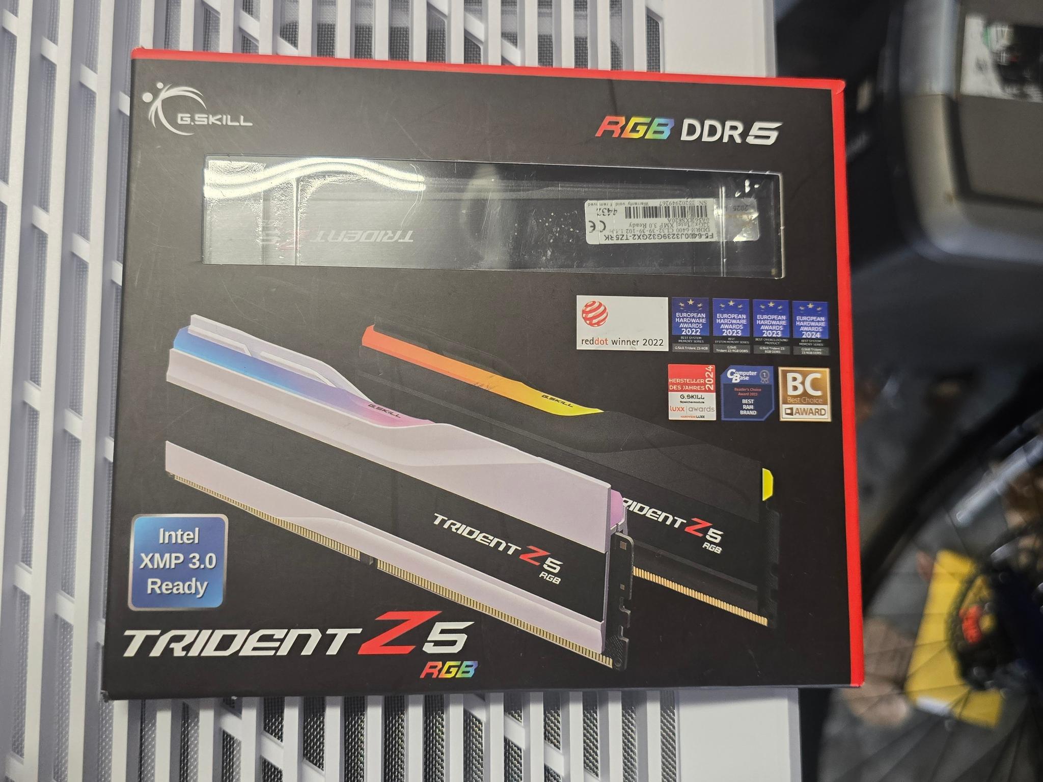 G.Skill Trident Z5 Neo RGB 64GB DDR5-6000 (2x32GB)