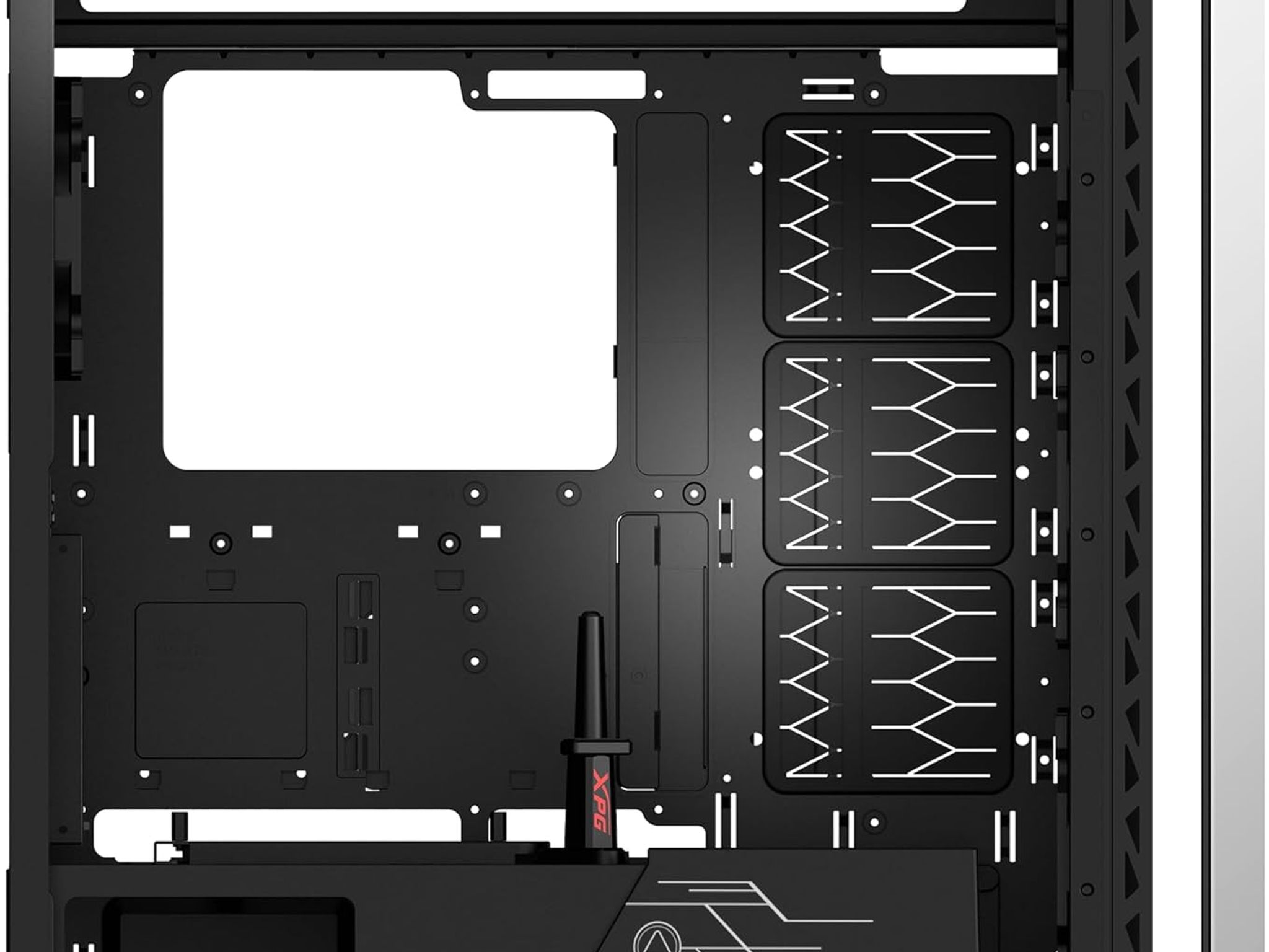 XPG Battlecruiser II with Prime Mid-Tower ATX PC Computer Gaming Case