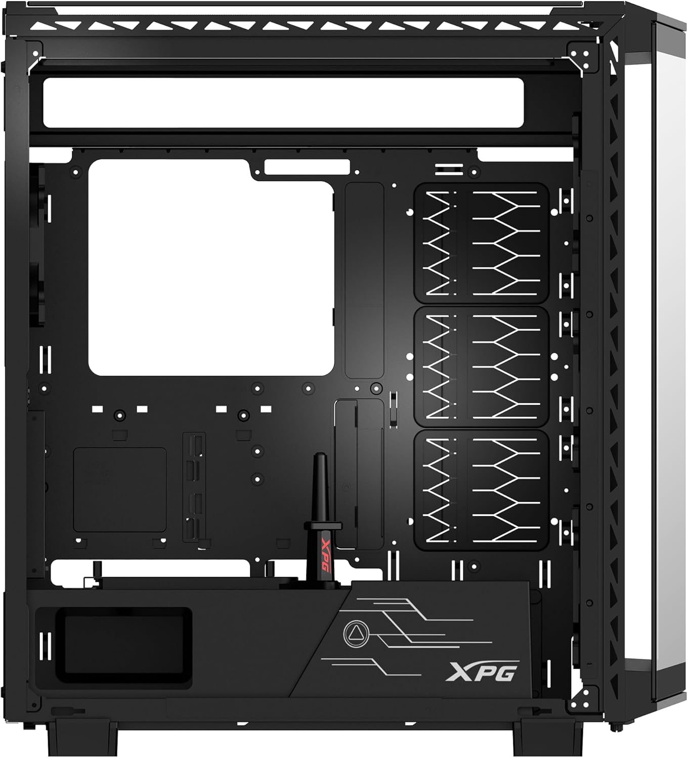 XPG Battlecruiser II with Prime Mid-Tower ATX PC Computer Gaming Case