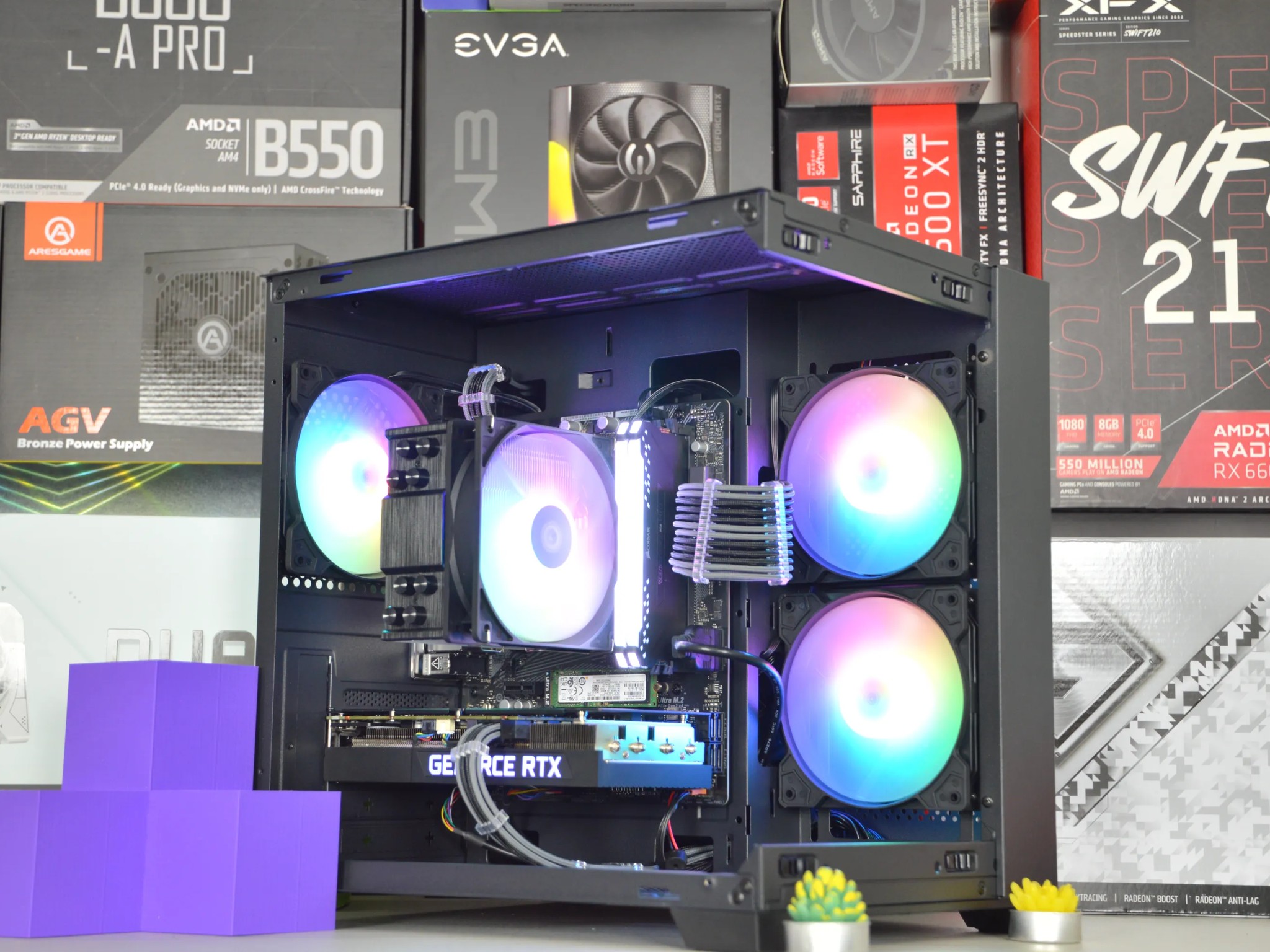 💸👑| RTX 3060 TI 8GB | RYZEN 5 5500 | 32GB DDR4 RAM | 1TB NVME SSD | Value King 3.0 |